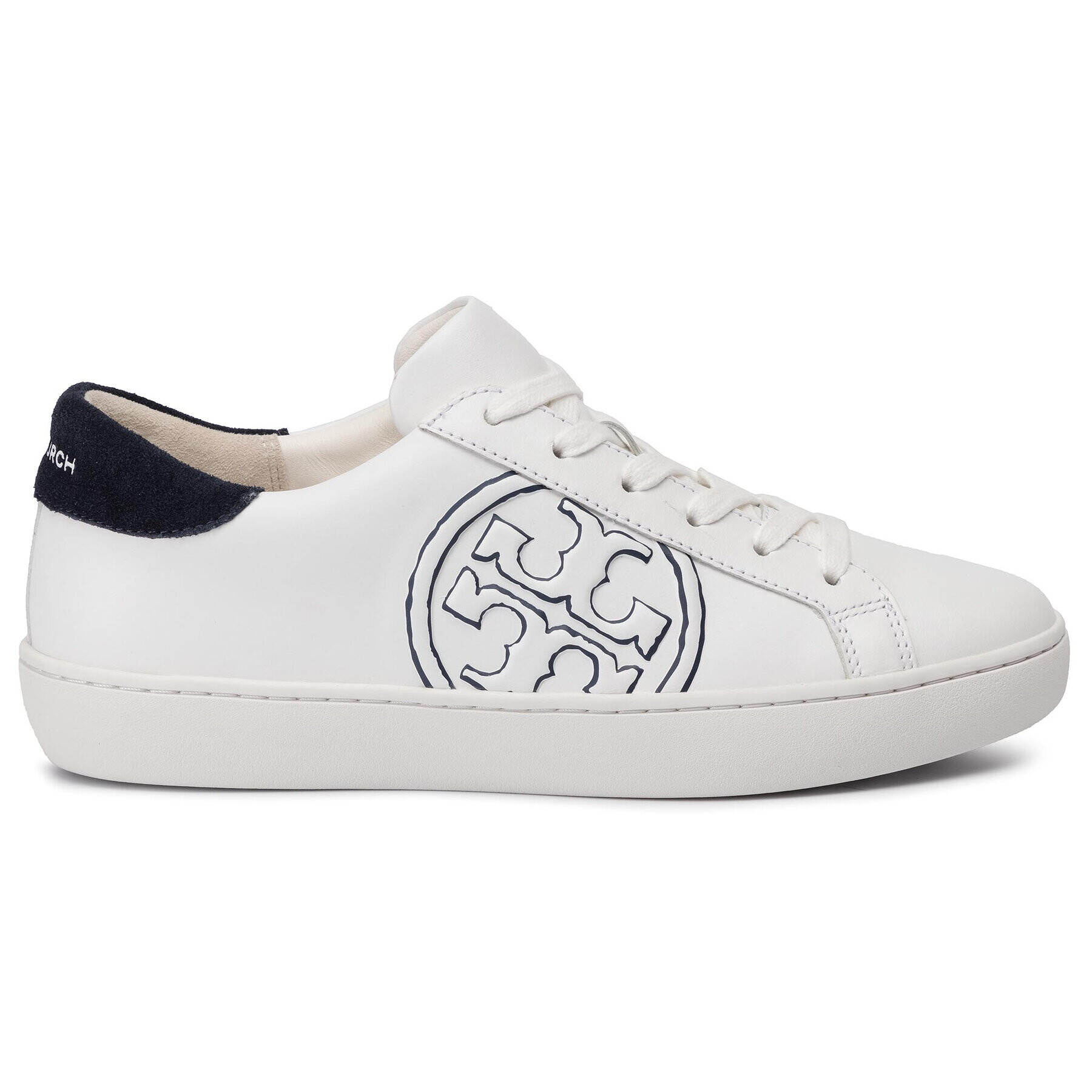 Tory Burch Сникърси T-Logo Sneaker 60847 Бял - Pepit.bg