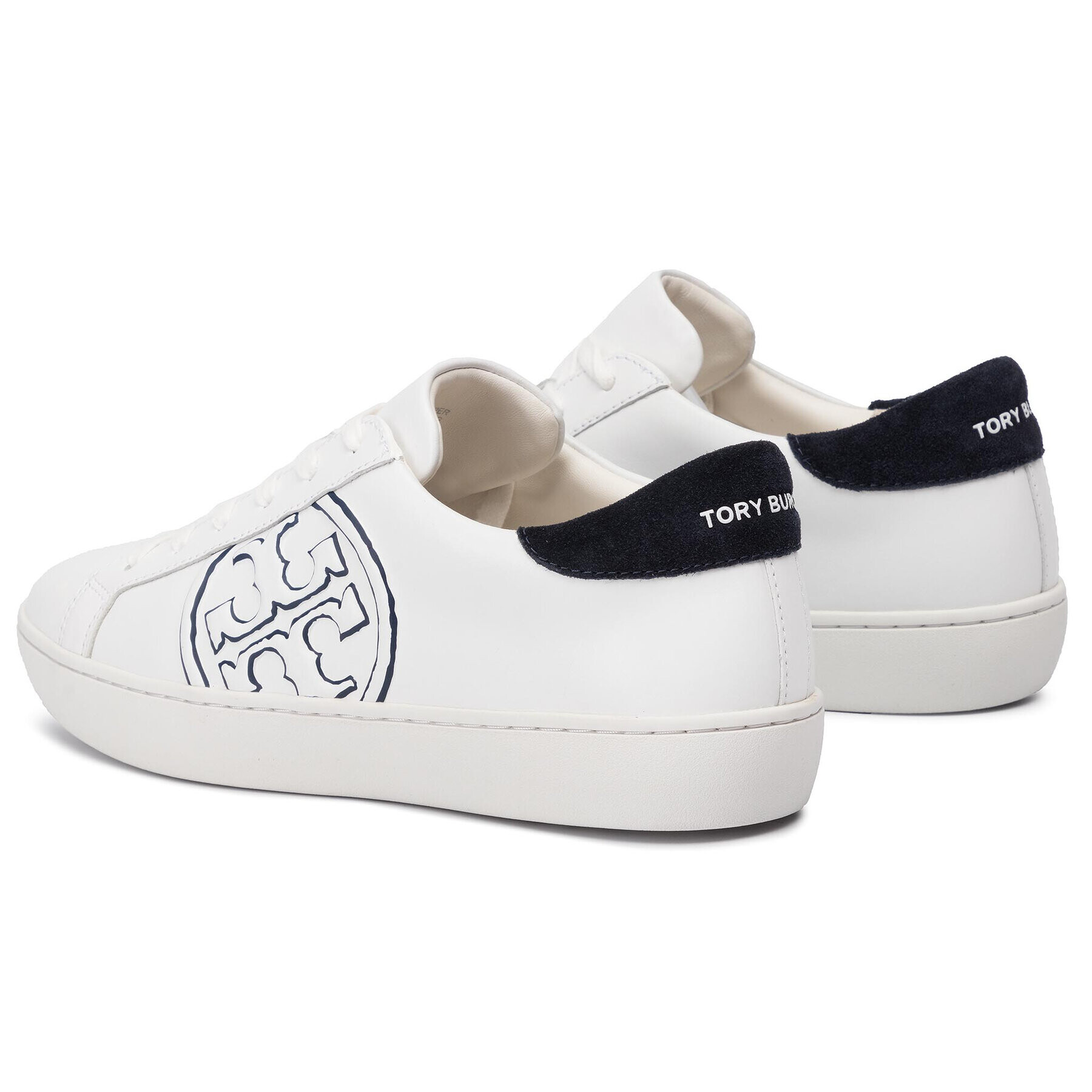 Tory Burch Сникърси T-Logo Sneaker 60847 Бял - Pepit.bg