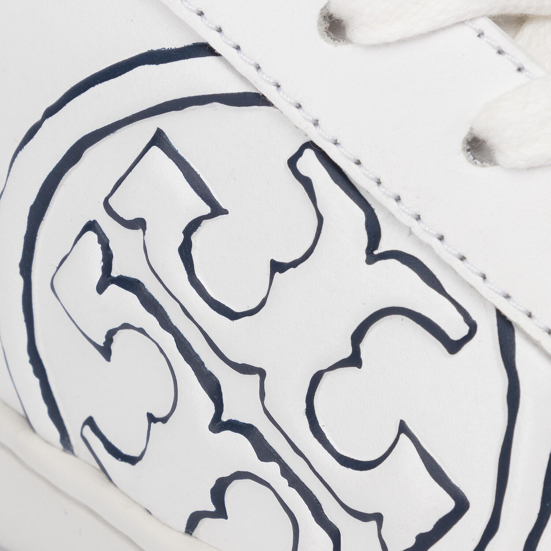 Tory Burch Сникърси T-Logo Sneaker 60847 Бял - Pepit.bg