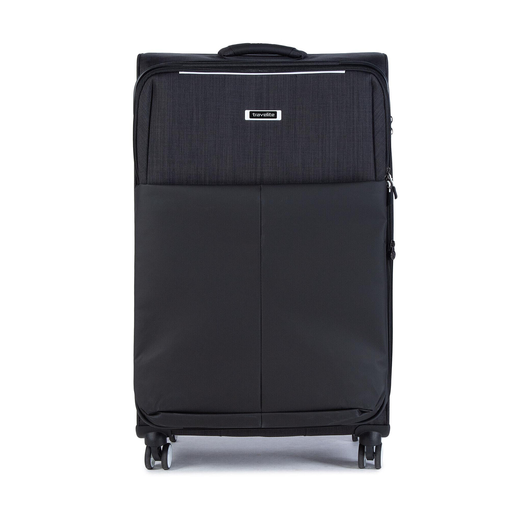 Travelite Голям текстилен куфар Proof 92349-01 Черен - Pepit.bg