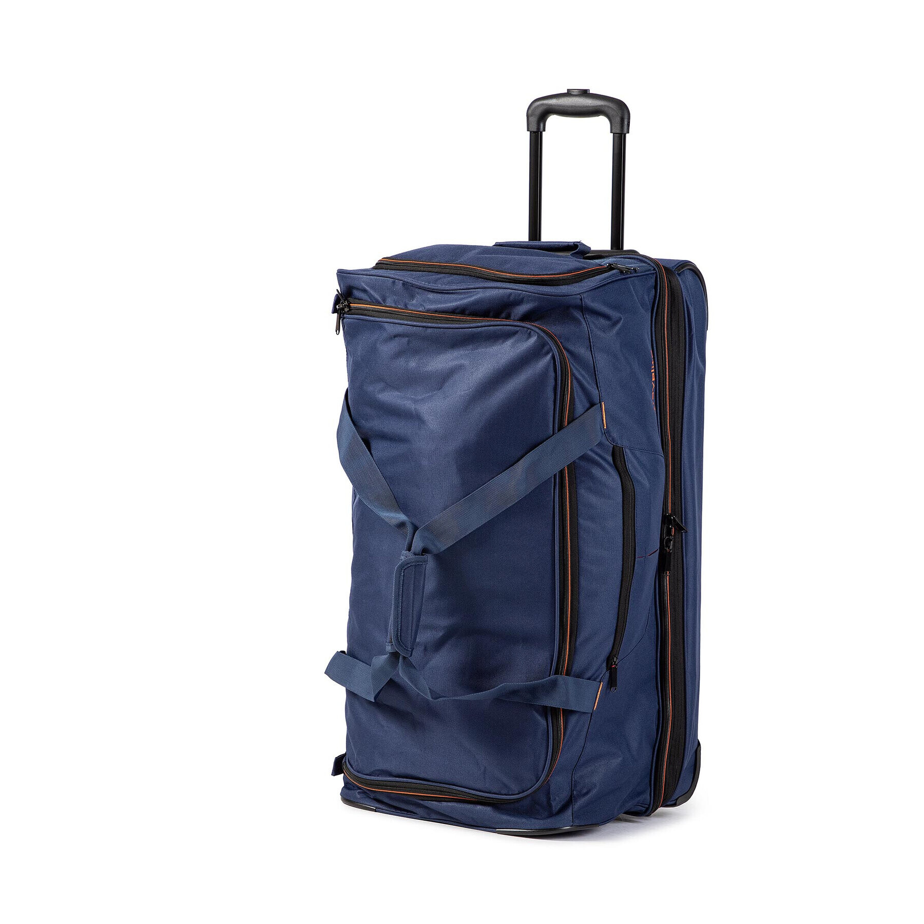 Travelite Голям текстилен куфар Basics 96276-20 Тъмносин - Pepit.bg