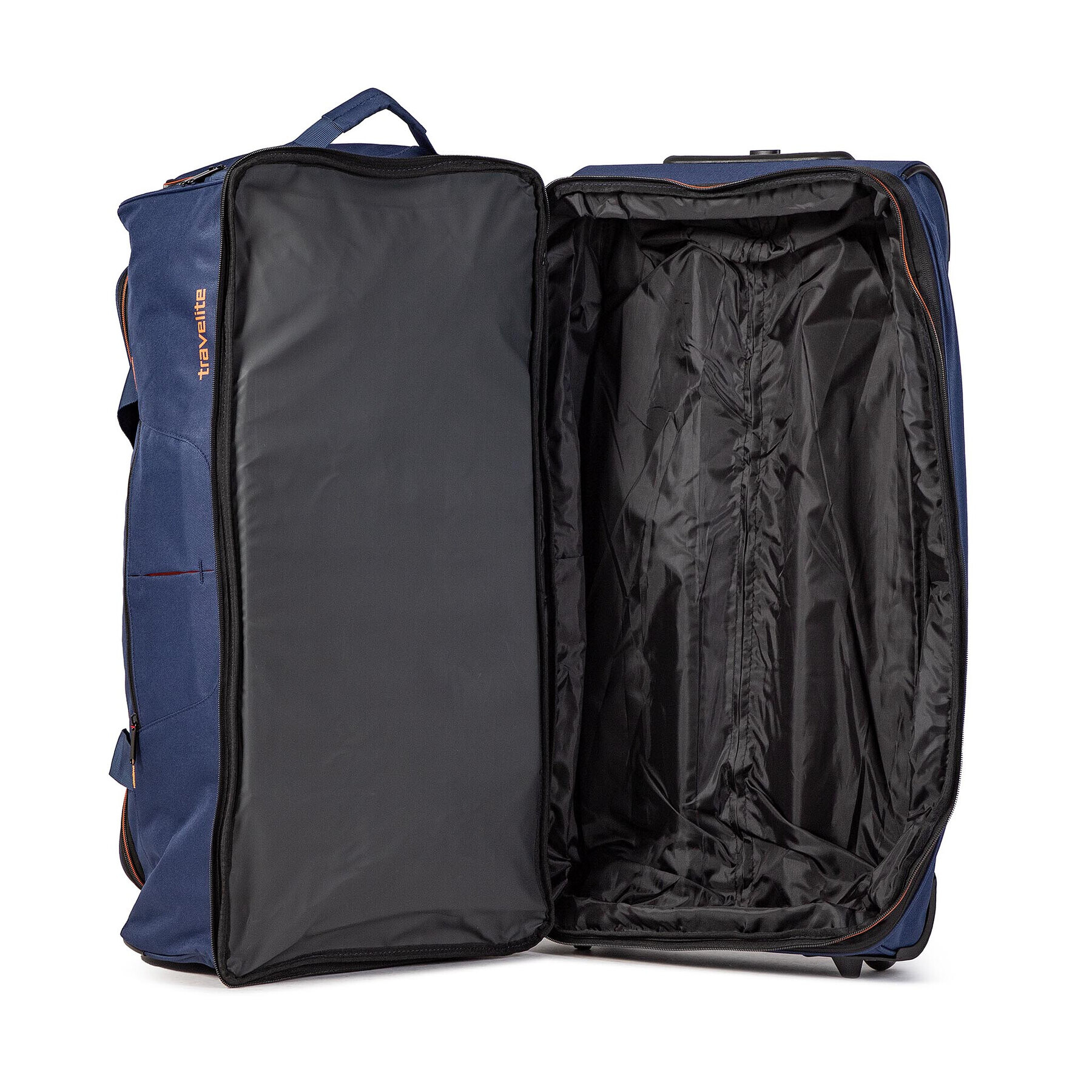 Travelite Голям текстилен куфар Basics 96276-20 Тъмносин - Pepit.bg