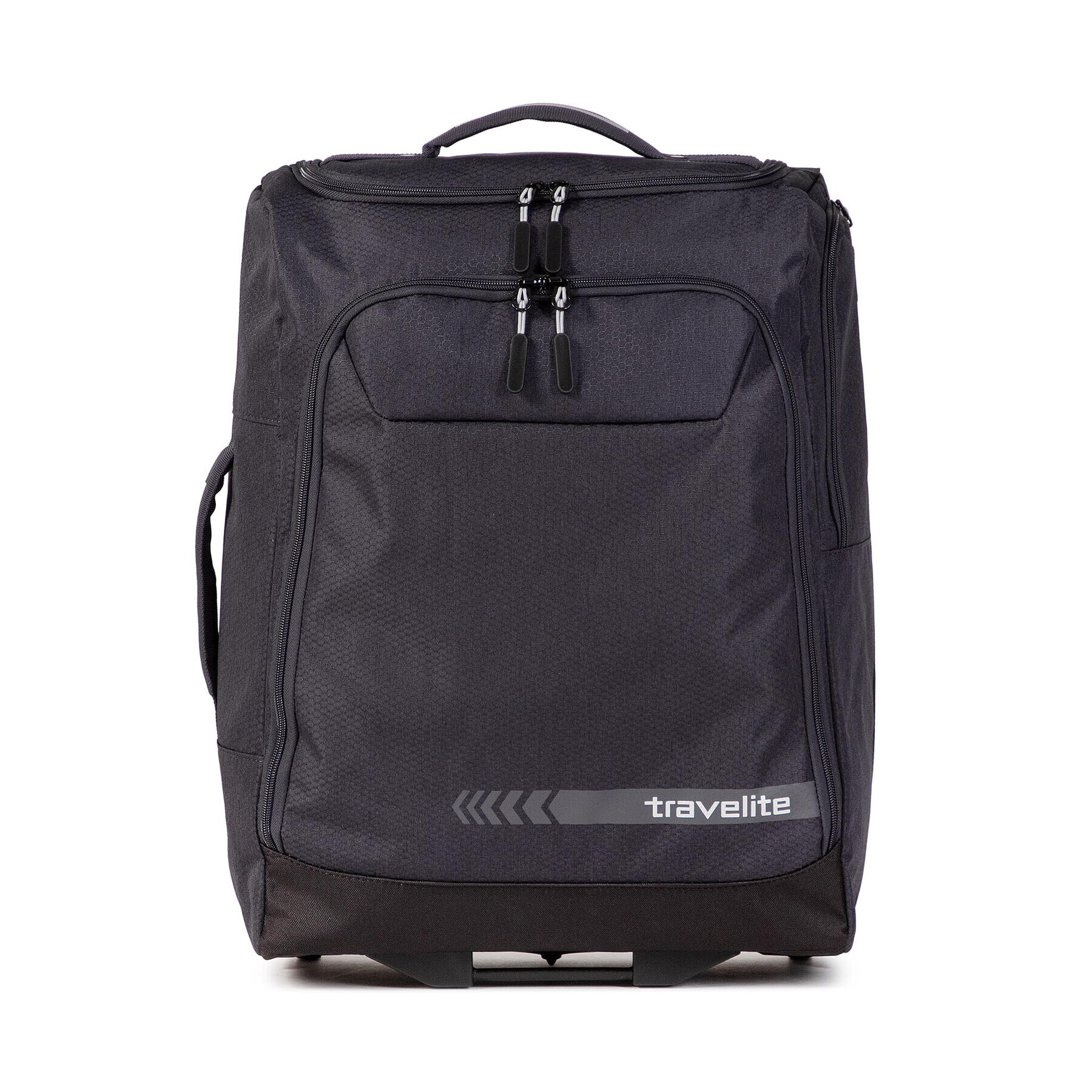 Travelite Малък текстилен куфар Kick Off 6909-04 Сив - Pepit.bg
