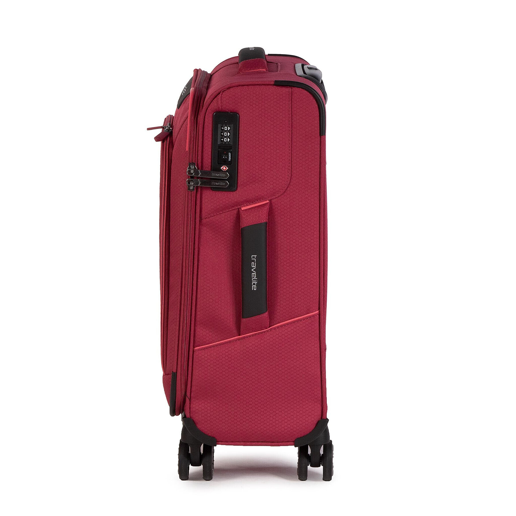Travelite Малък текстилен куфар Skaii 92647-12 Червен - Pepit.bg