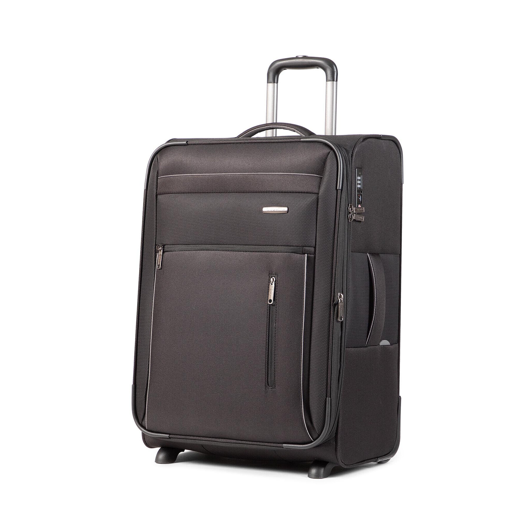 Travelite Среден текстилен куфар Capri 89808-01 Черен - Pepit.bg