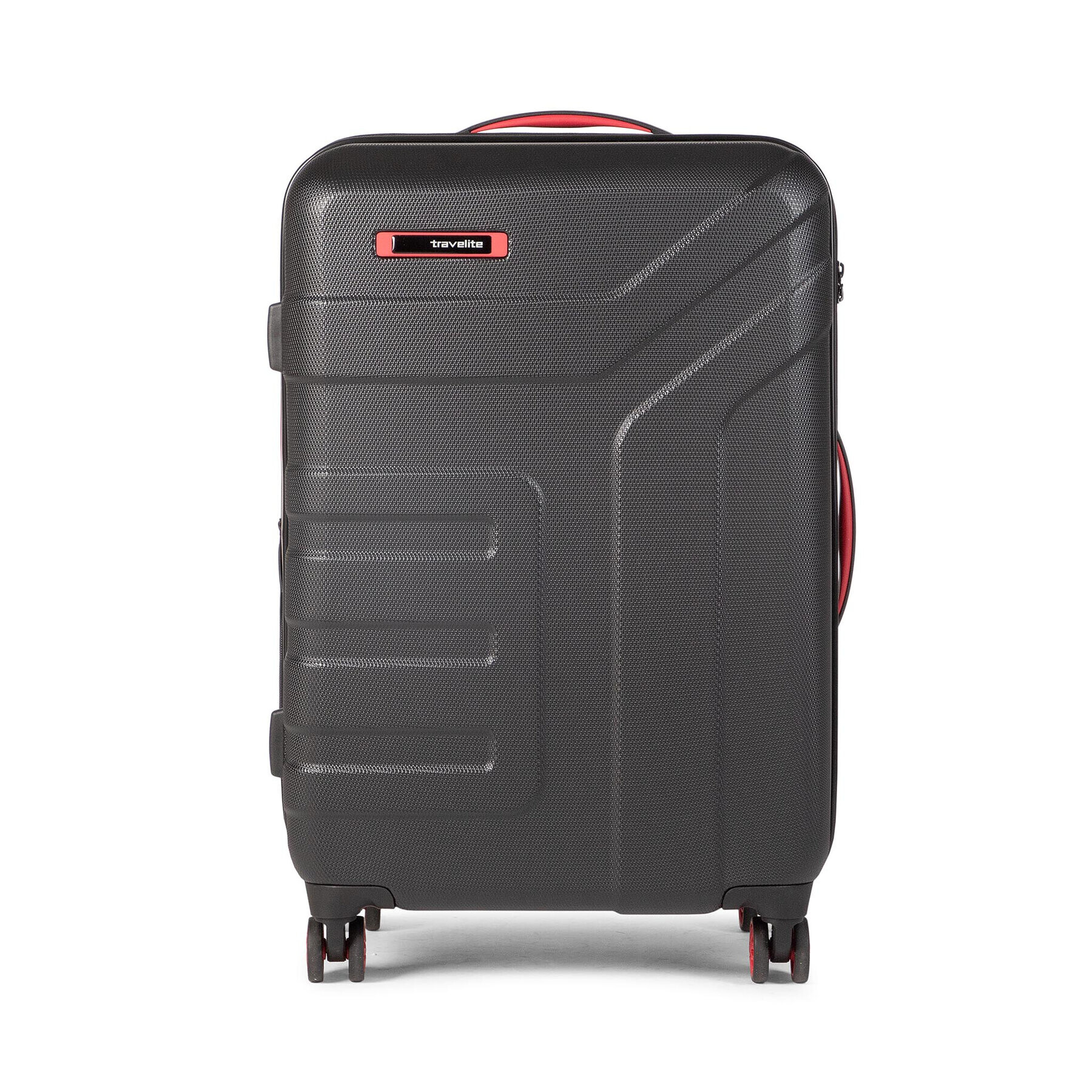 Travelite Среден твърд куфар Vector 72048-01 Черен - Pepit.bg