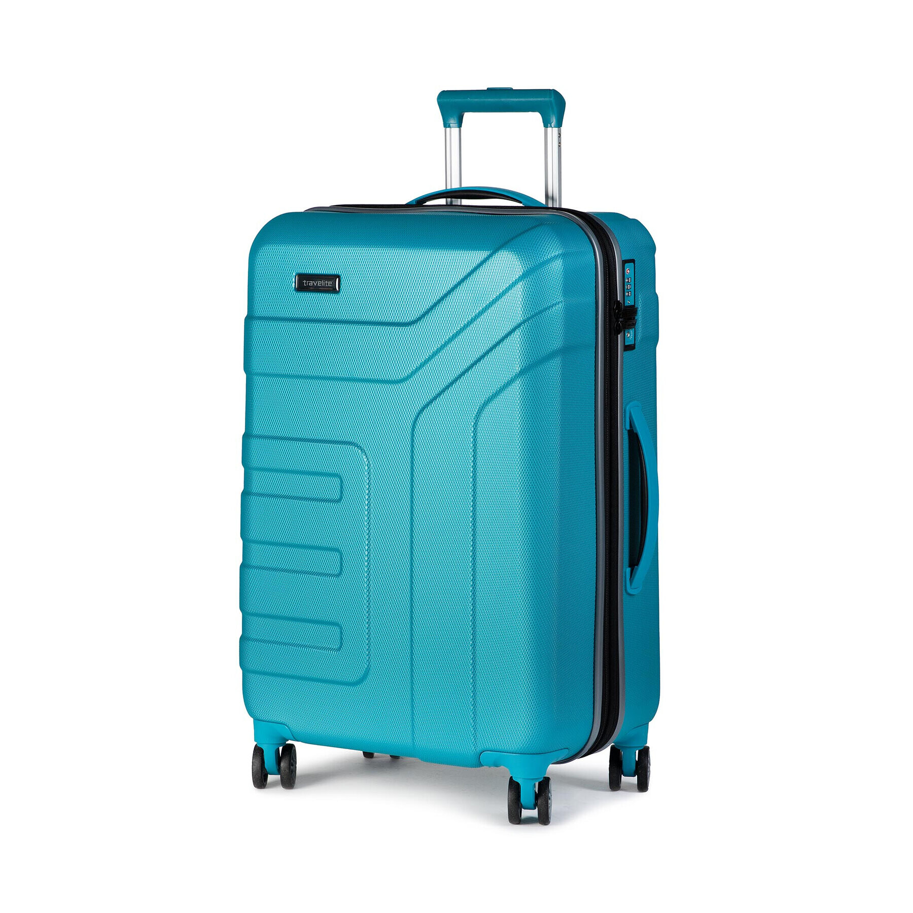 Travelite Среден твърд куфар Vector 72048-21 Син - Pepit.bg