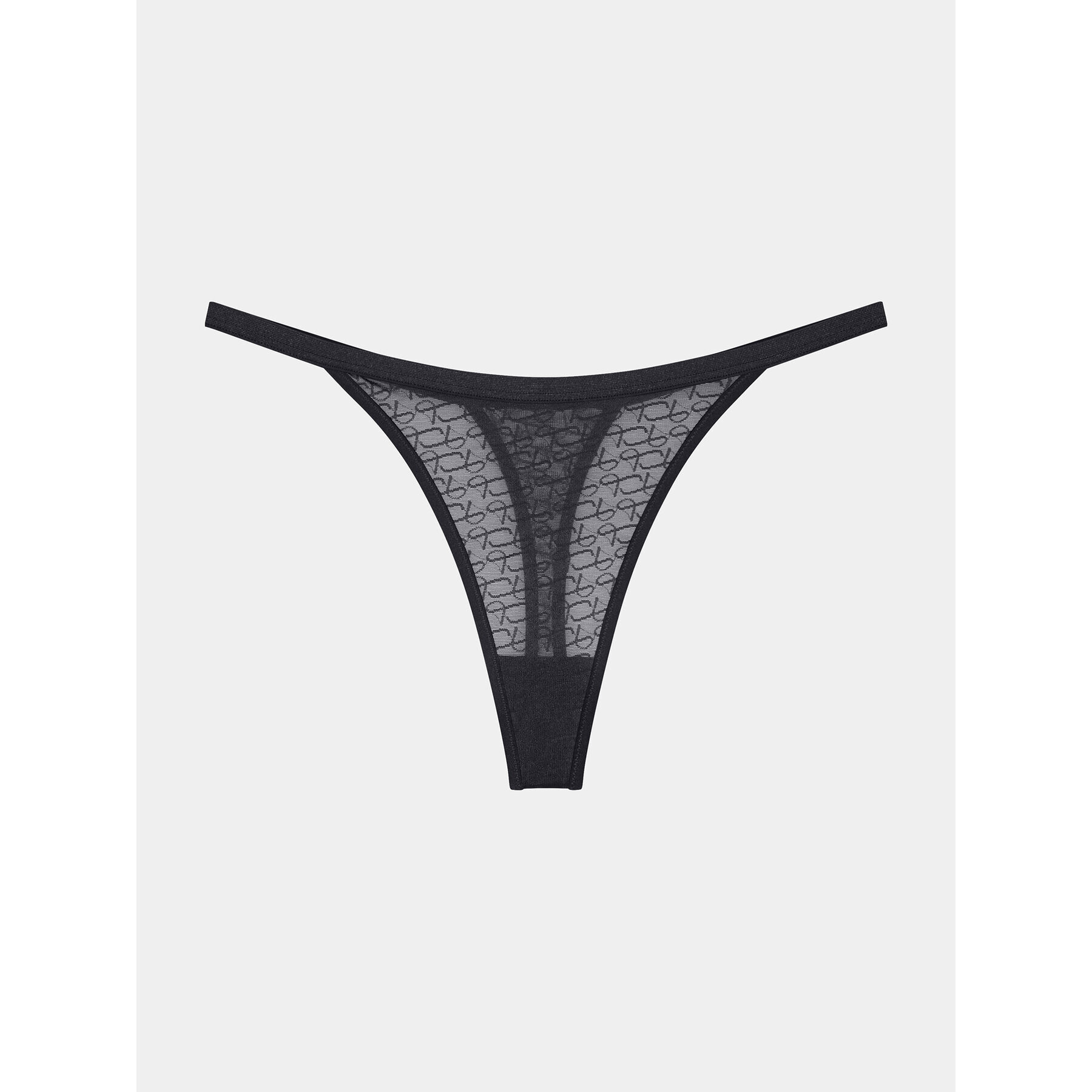 Triumph Бикини тип прашка Signature Sheer String 10216494 Черен - Pepit.bg
