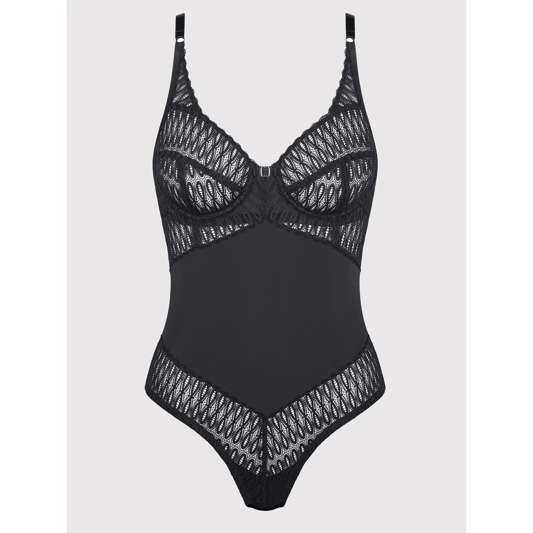 Triumph Боди Aura Spotlight 10209610 Черен Slim Fit - Pepit.bg
