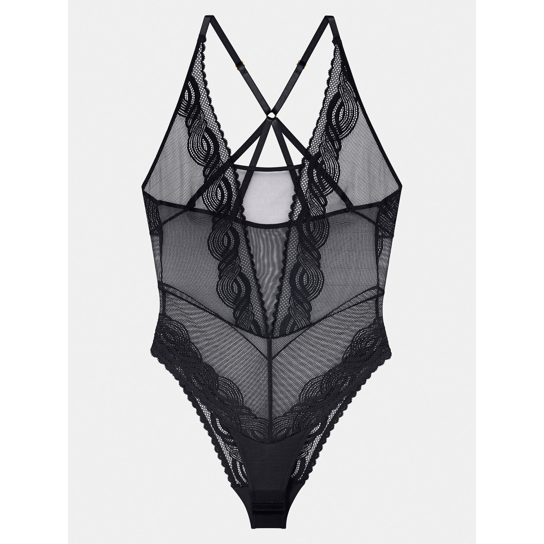 Triumph Боди Hypnotic Spotlight Body 10215961 Черен - Pepit.bg