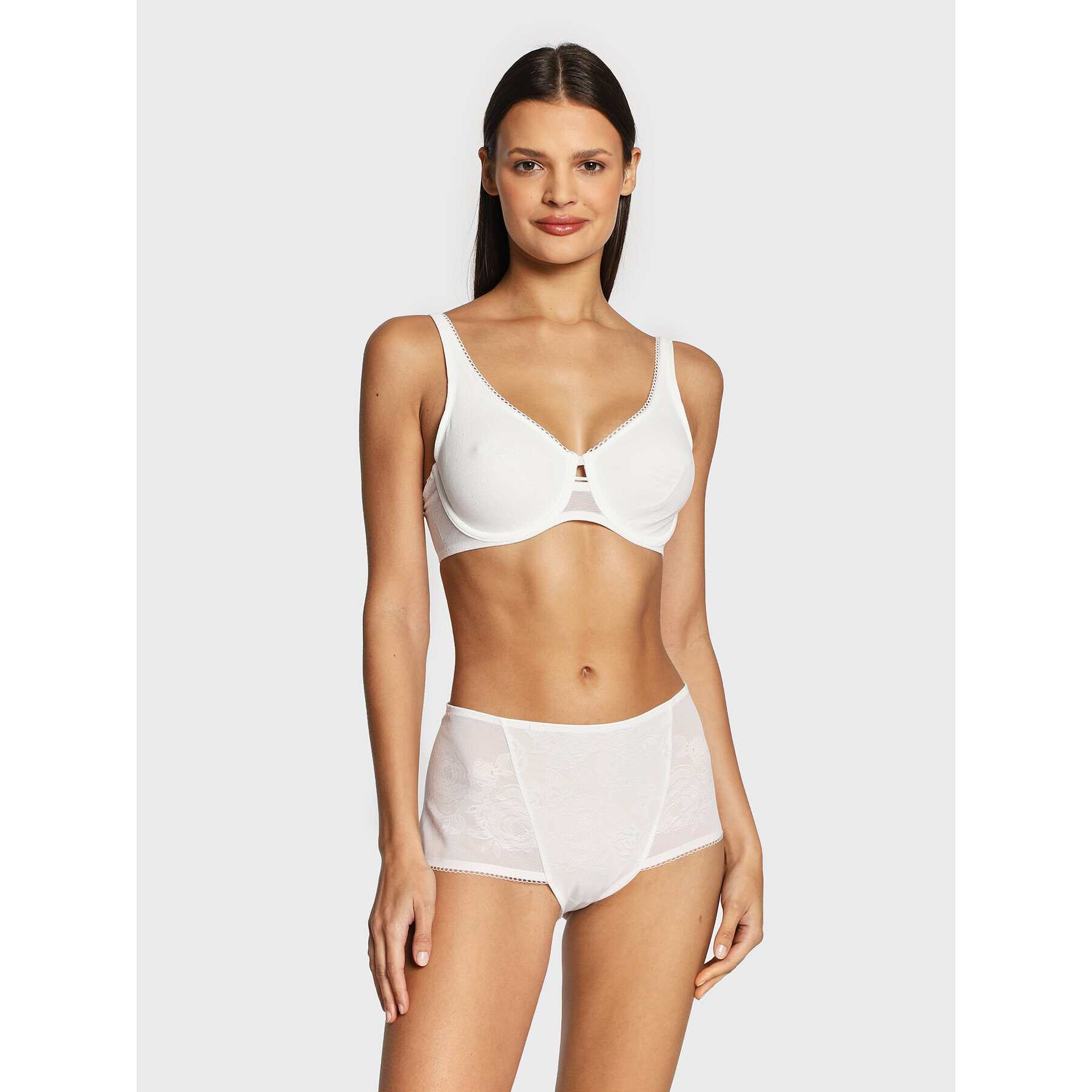 Triumph Боксерки Wild Rose Sensation 10207231 Бял - Pepit.bg