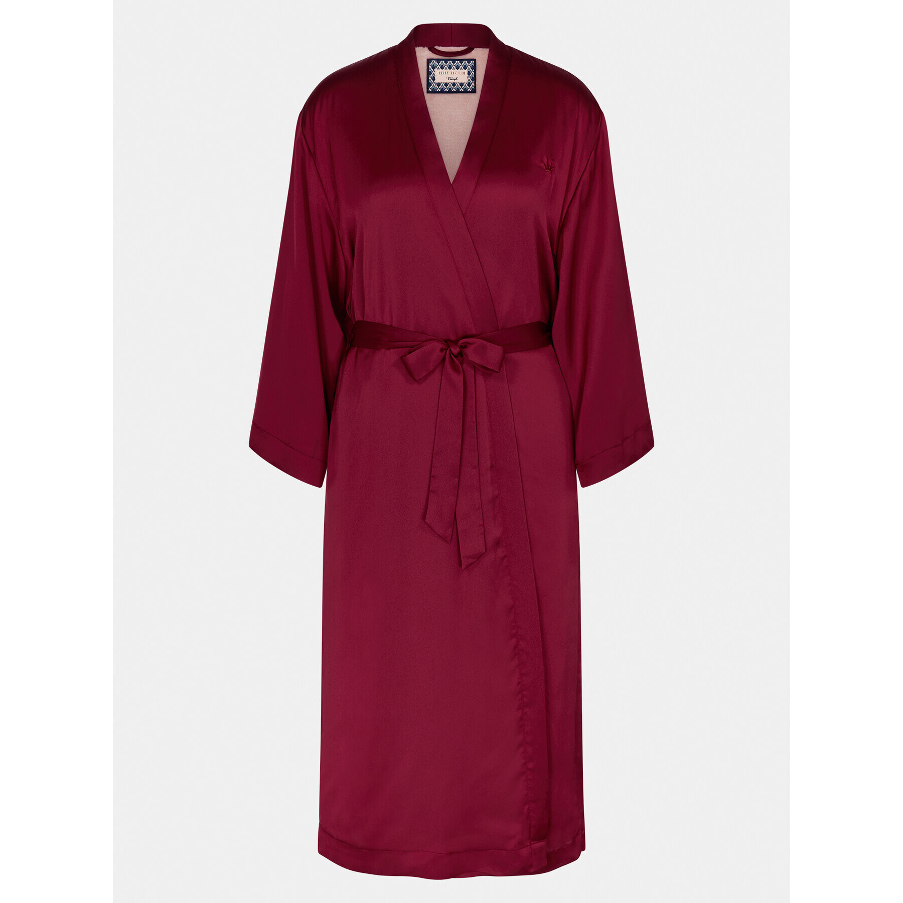 Triumph Халат Robes Satin Robe 01 10216534 Червен - Pepit.bg