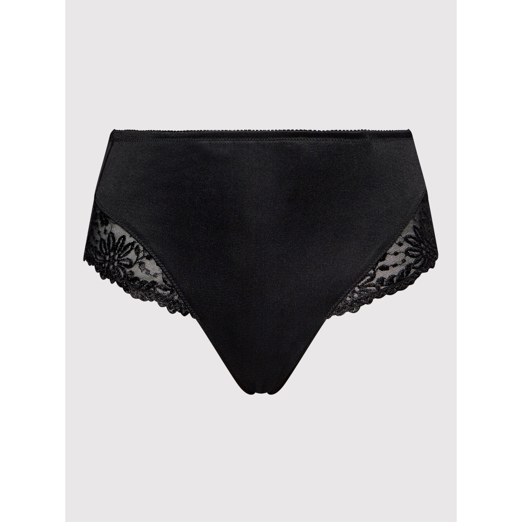 Triumph Класически бикини с висока талия Ladyform Soft 10210671 Черен - Pepit.bg