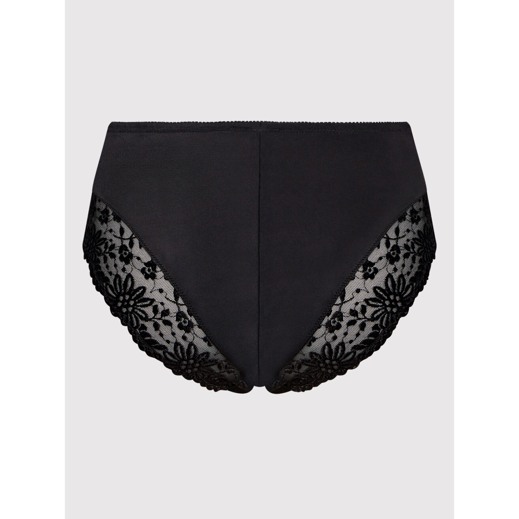 Triumph Класически бикини с висока талия Ladyform Soft 10210671 Черен - Pepit.bg