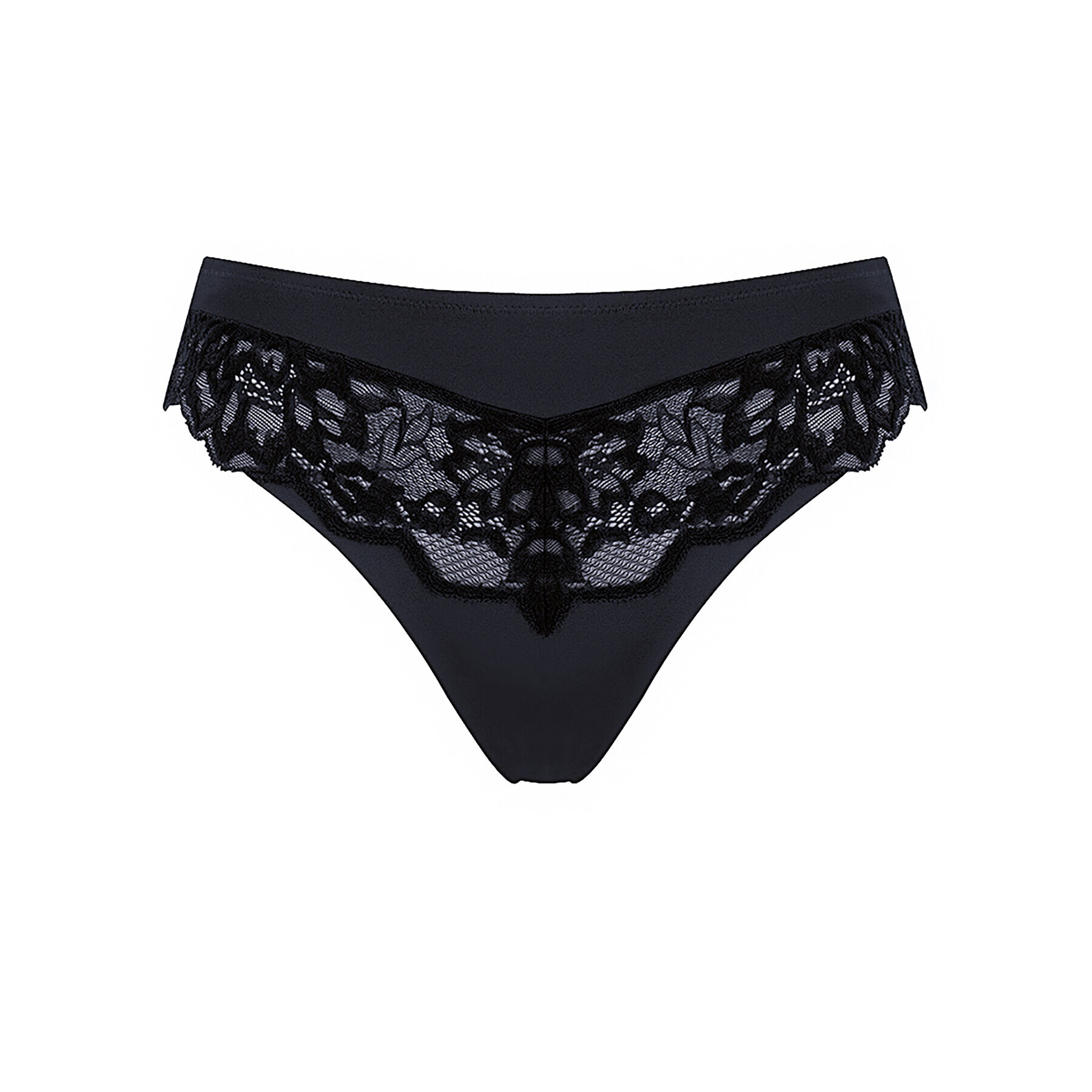 Triumph Класически дамски бикини Amourette Charm 10181383 Черен - Pepit.bg