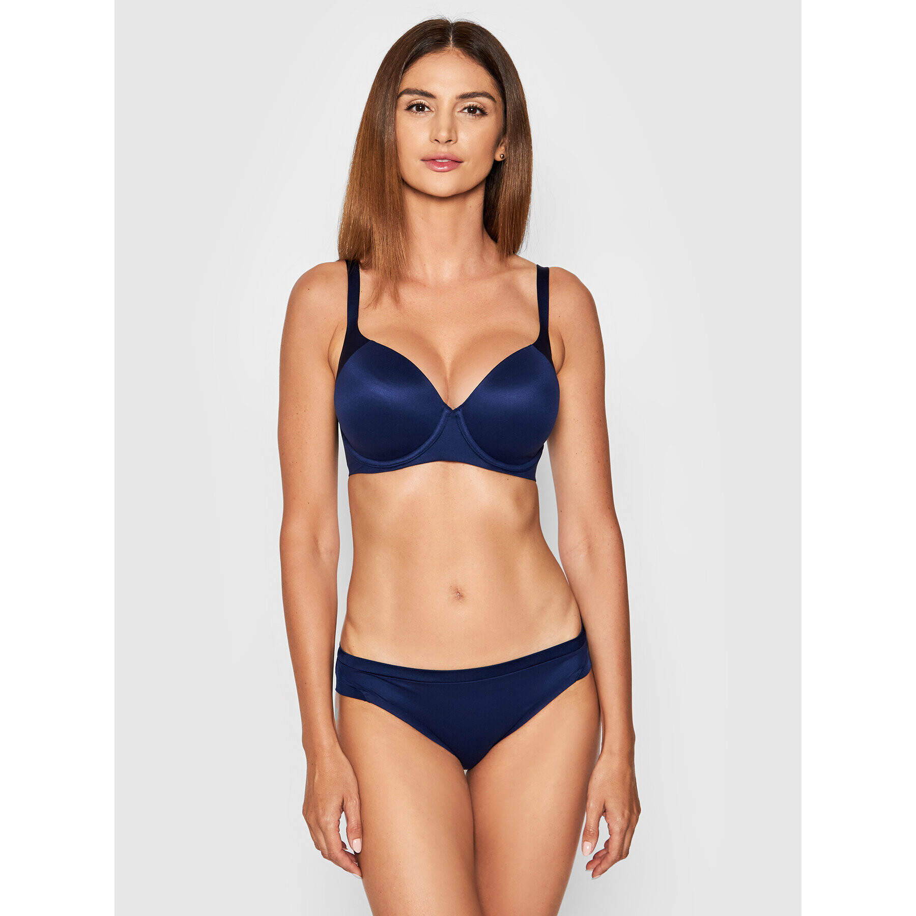 Triumph Класически дамски бикини Make-Up Soft Touch 10193650 Тъмносин - Pepit.bg