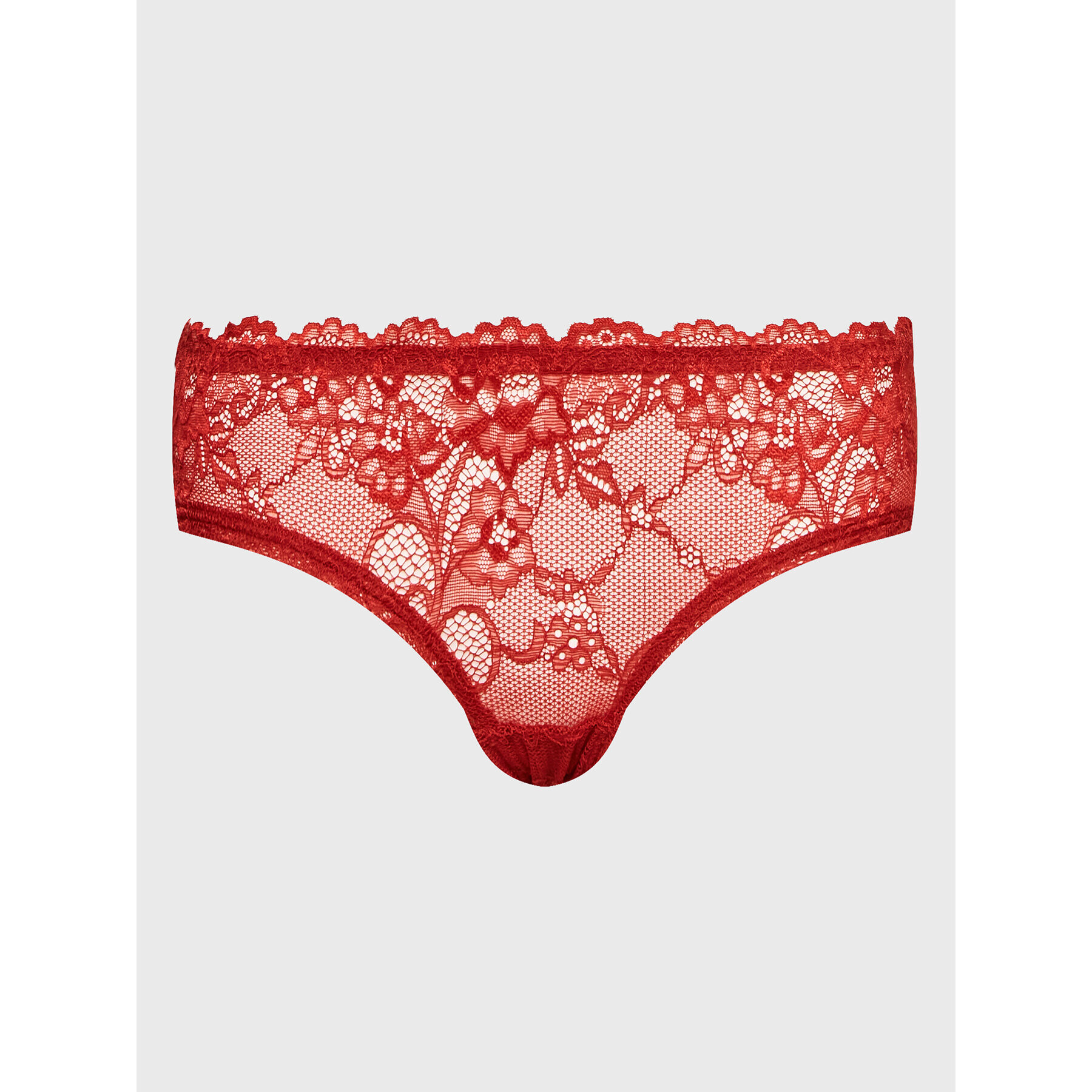 Triumph Класически дамски бикини Tempting Lace 10182560 Червен - Pepit.bg