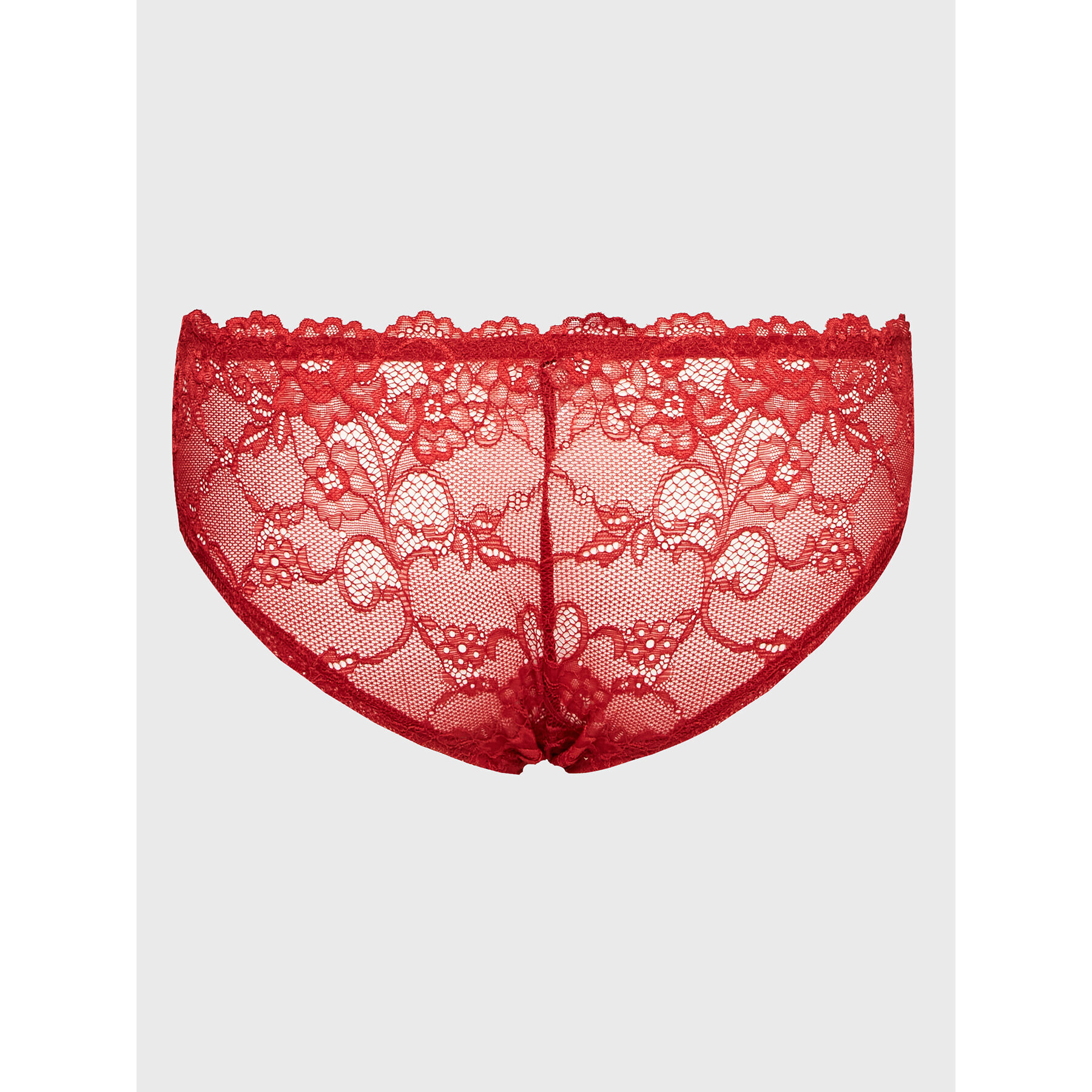 Triumph Класически дамски бикини Tempting Lace 10182560 Червен - Pepit.bg