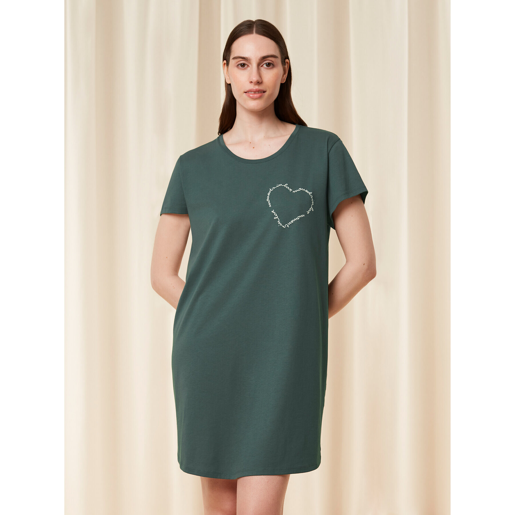 Triumph Нощница Nightdresses NDK 02 X 10215185 Зелен - Pepit.bg