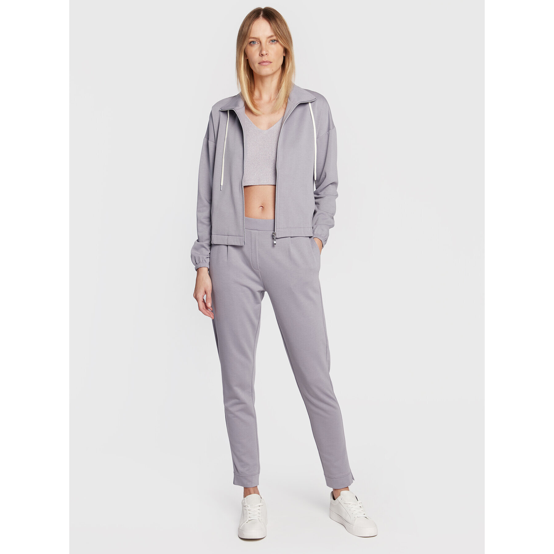 Triumph Суитшърт Thermal 10213446 Сив Regular Fit - Pepit.bg