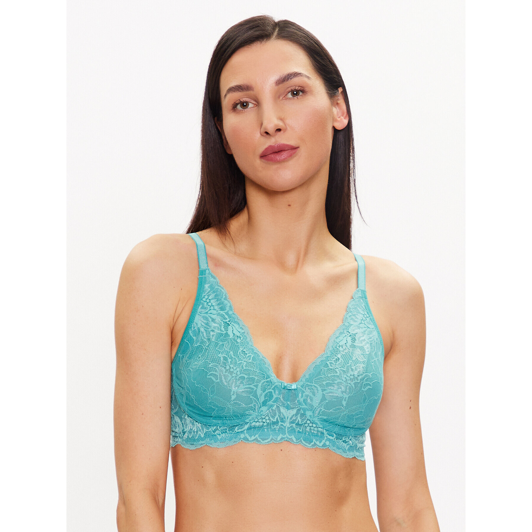 Triumph Сутиен без банели Amourette Charm 10214451 Зелен - Pepit.bg