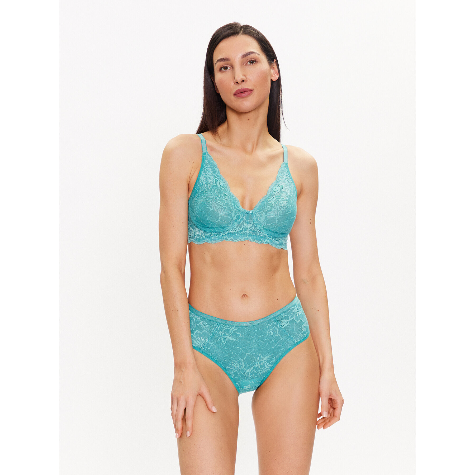 Triumph Сутиен без банели Amourette Charm 10214451 Зелен - Pepit.bg