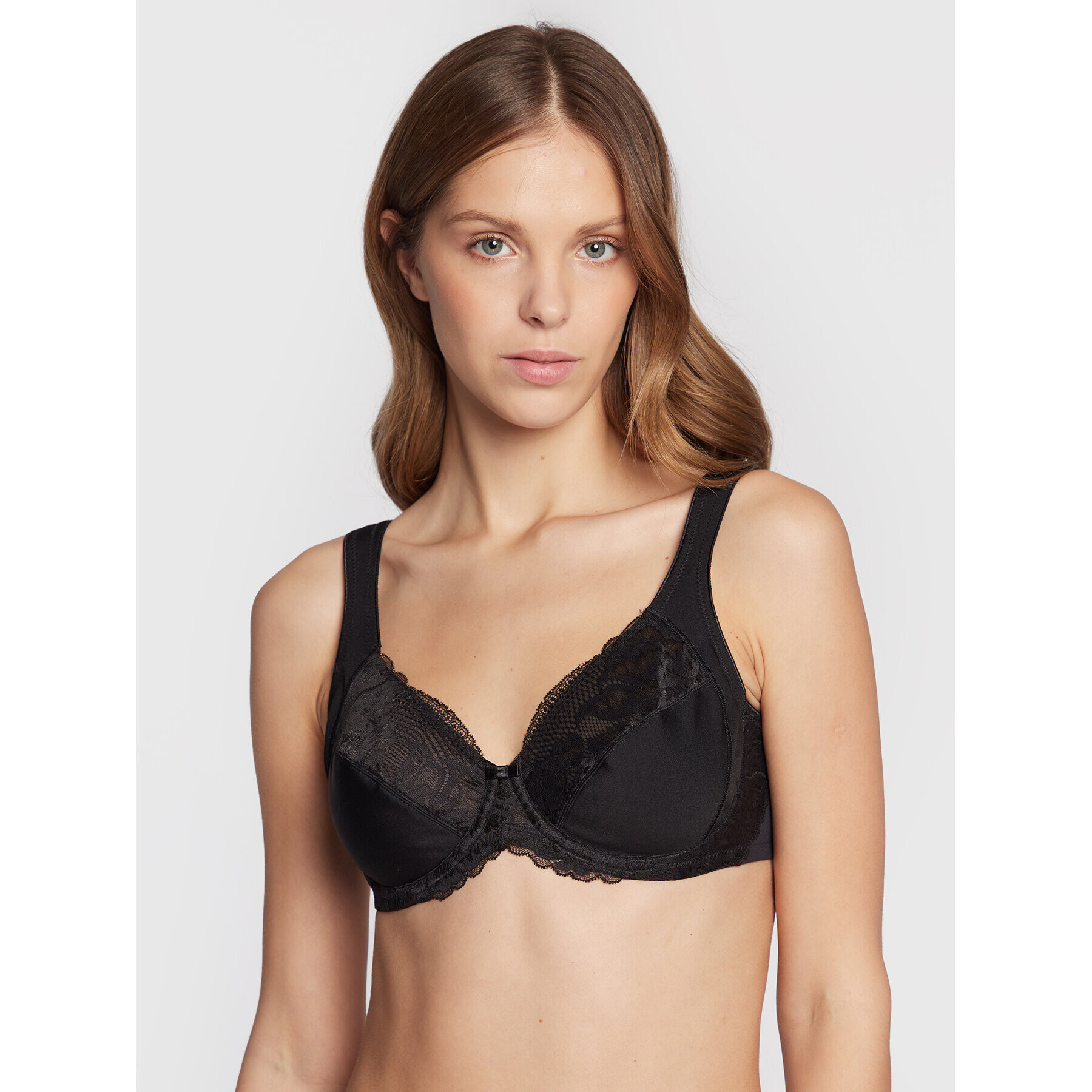 Triumph Сутиен без банели Modern Lace 10213069 Черен - Pepit.bg