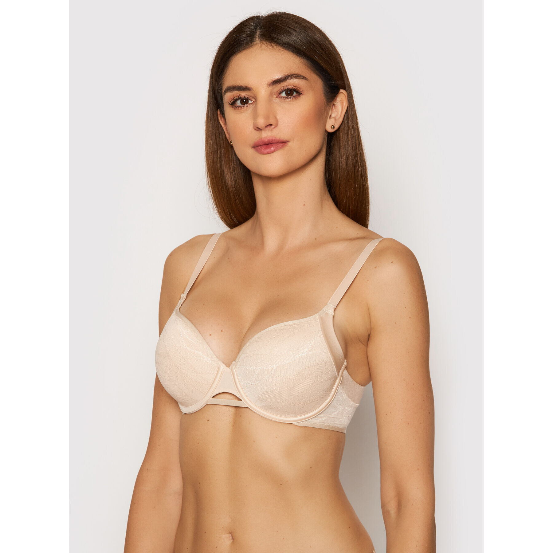 Triumph Сутиен с банели Airy Sensation 10167696 Бежов - Pepit.bg