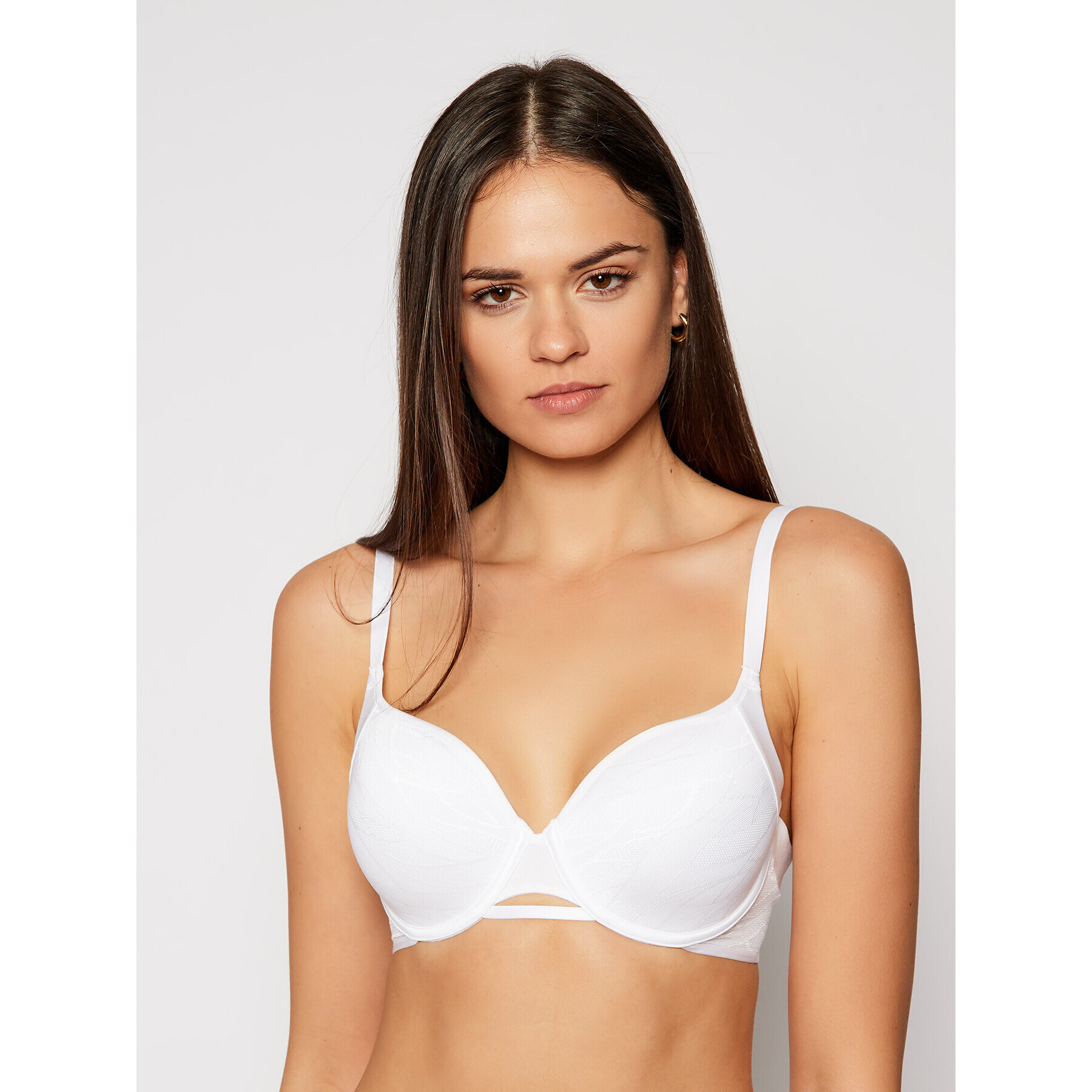 Triumph Сутиен с банели Airy Sensation 10167696 Бял - Pepit.bg