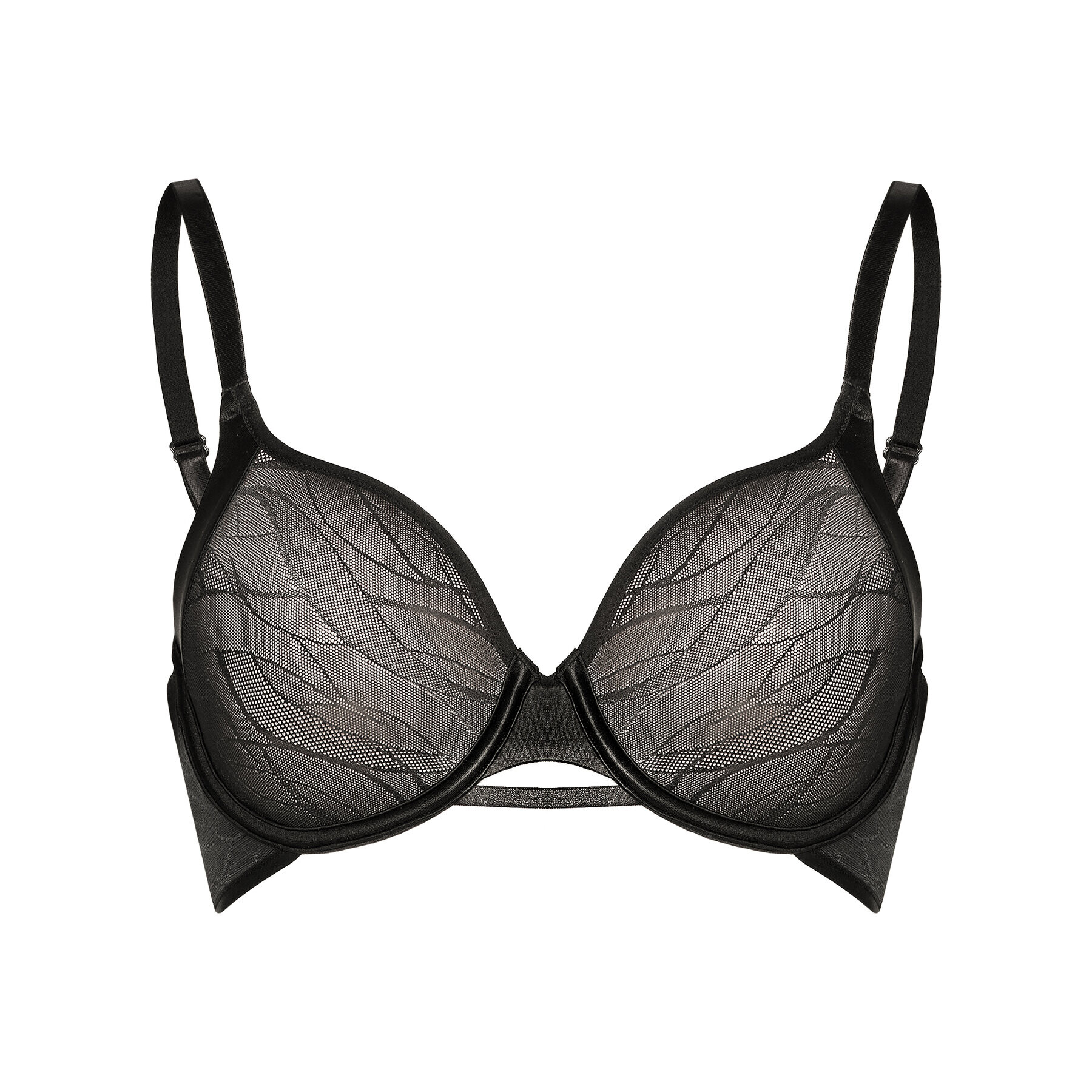Triumph Сутиен с банели Airy Sensation 10167696 Черен - Pepit.bg