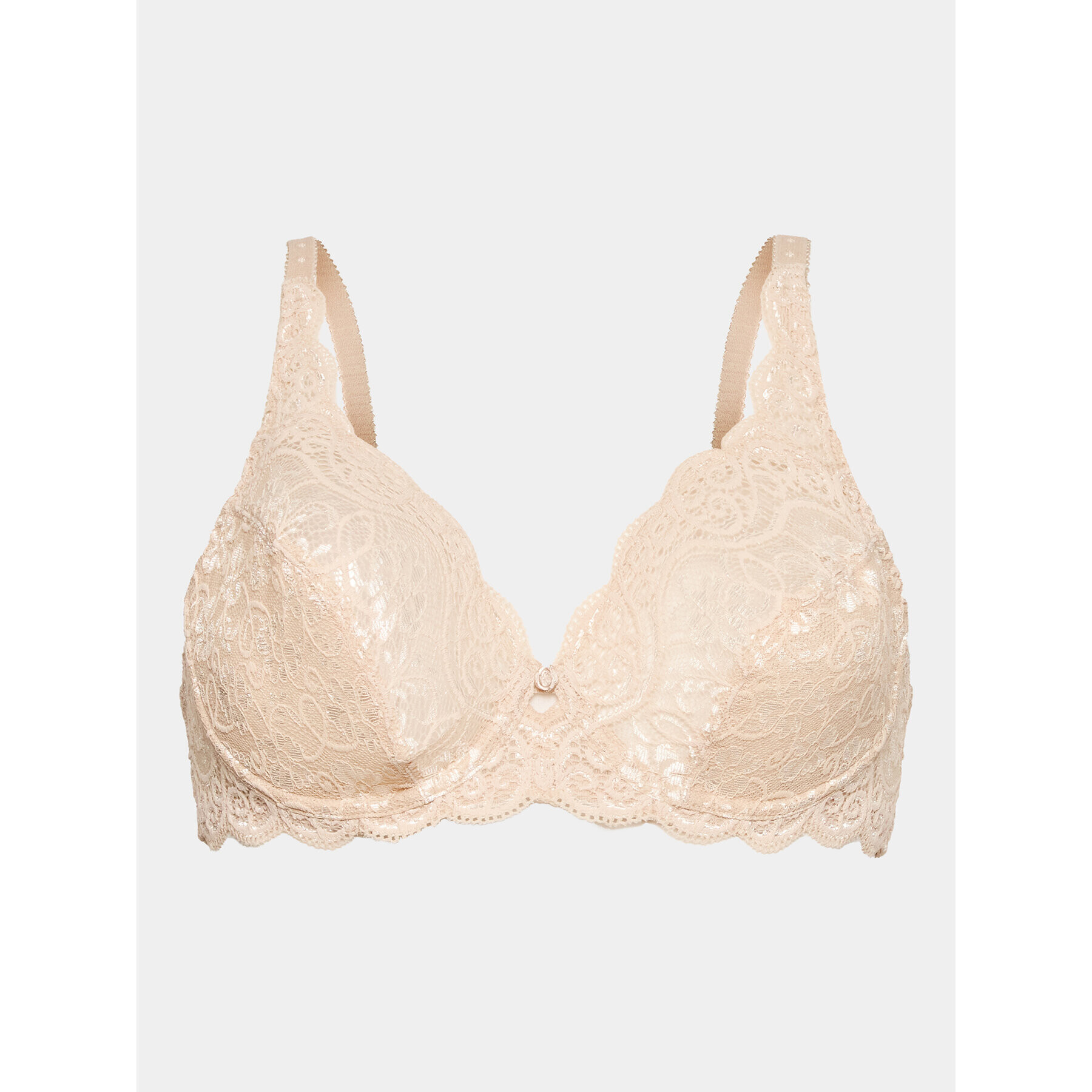 Triumph Сутиен с банели Amourette 10166797 Екрю - Pepit.bg