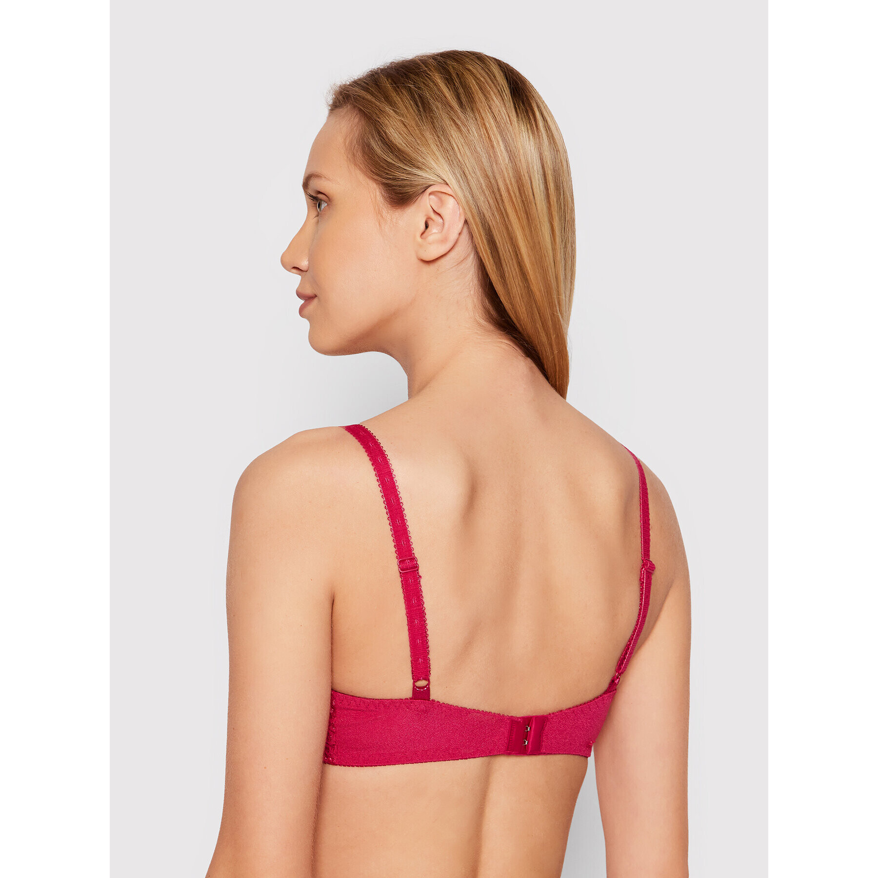 Triumph Сутиен с банели Amourette 300 10166797 Червен - Pepit.bg
