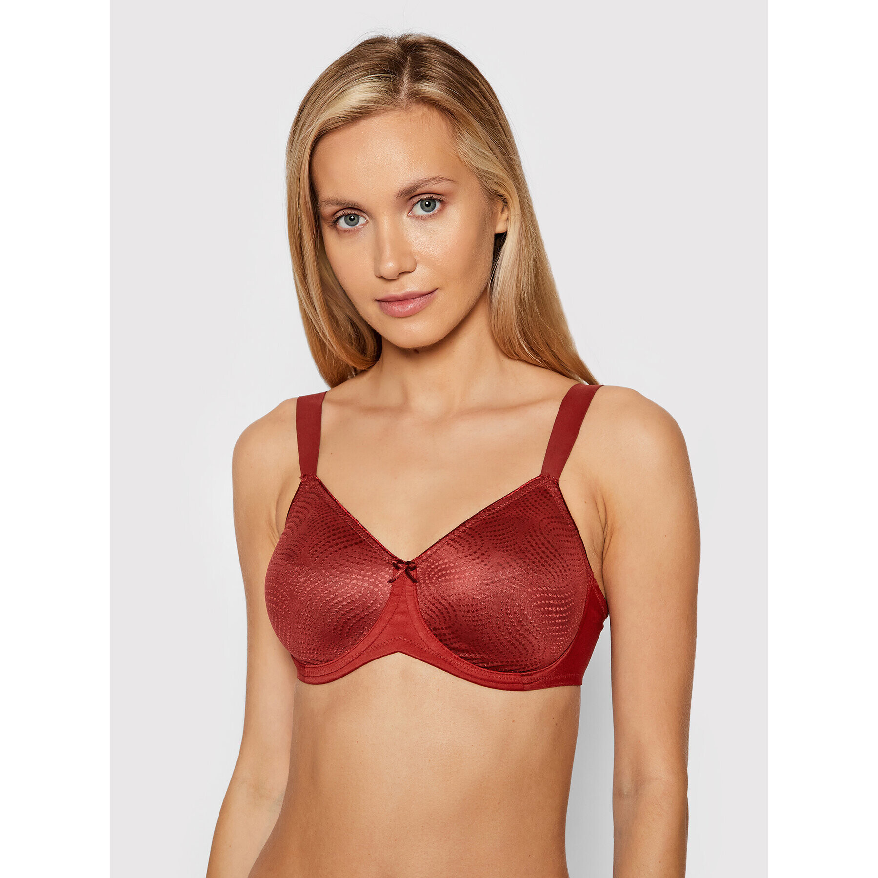 Triumph Сутиен с банели Essential Minimizer 10166830 Бордо - Pepit.bg