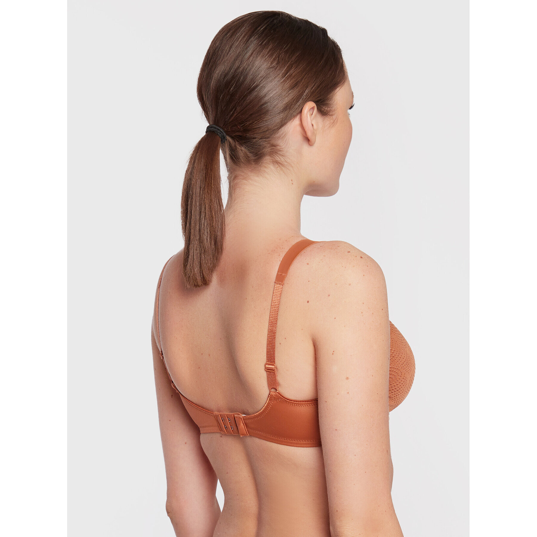 Triumph Сутиен с банели Essential Minimizer 10166830 Кафяв - Pepit.bg
