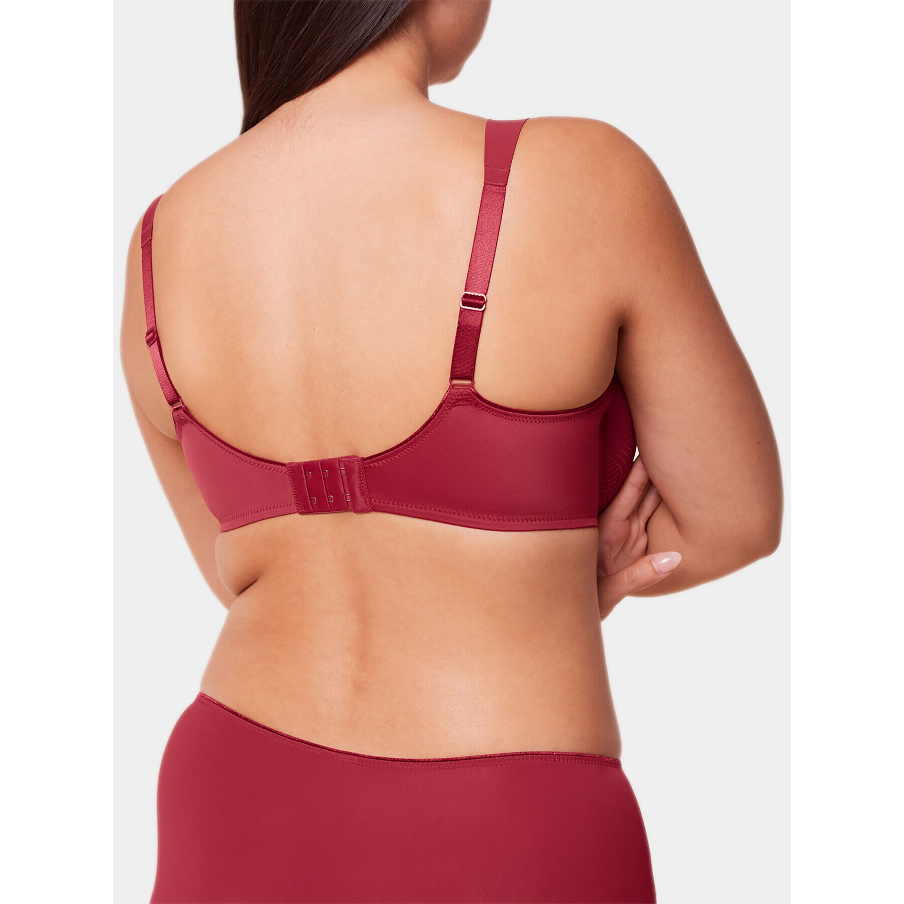 Triumph Сутиен с банели Essential Minimizer W X 10166830 Червен - Pepit.bg