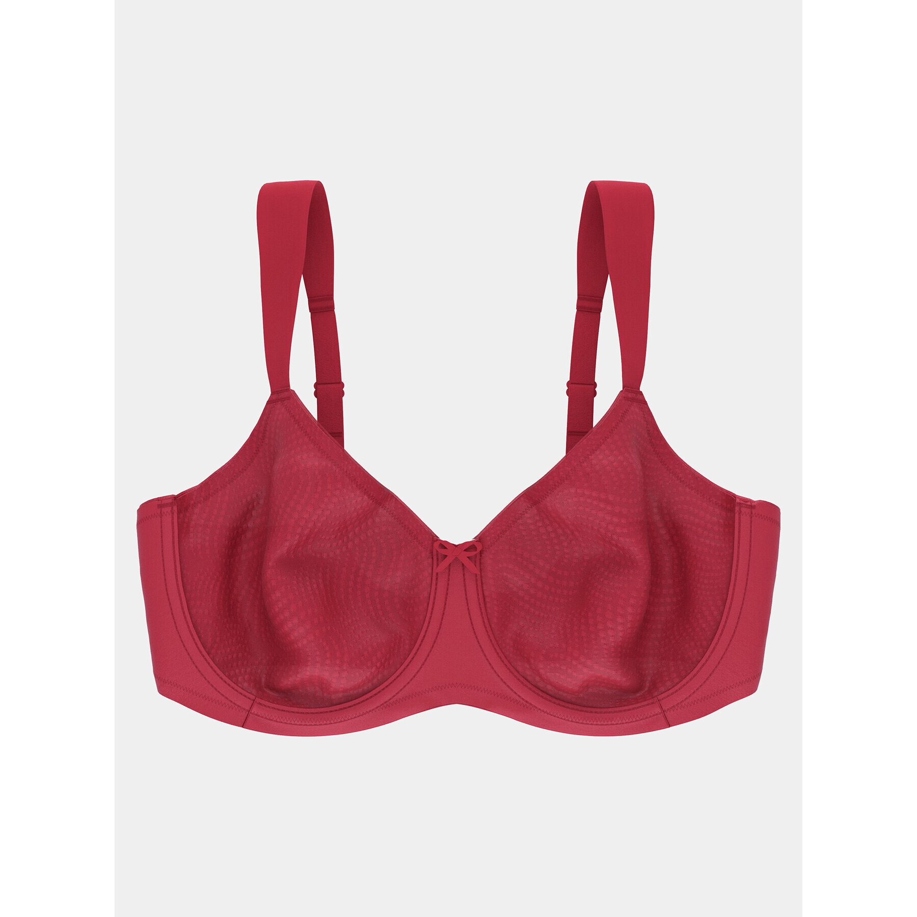 Triumph Сутиен с банели Essential Minimizer W X 10166830 Червен - Pepit.bg