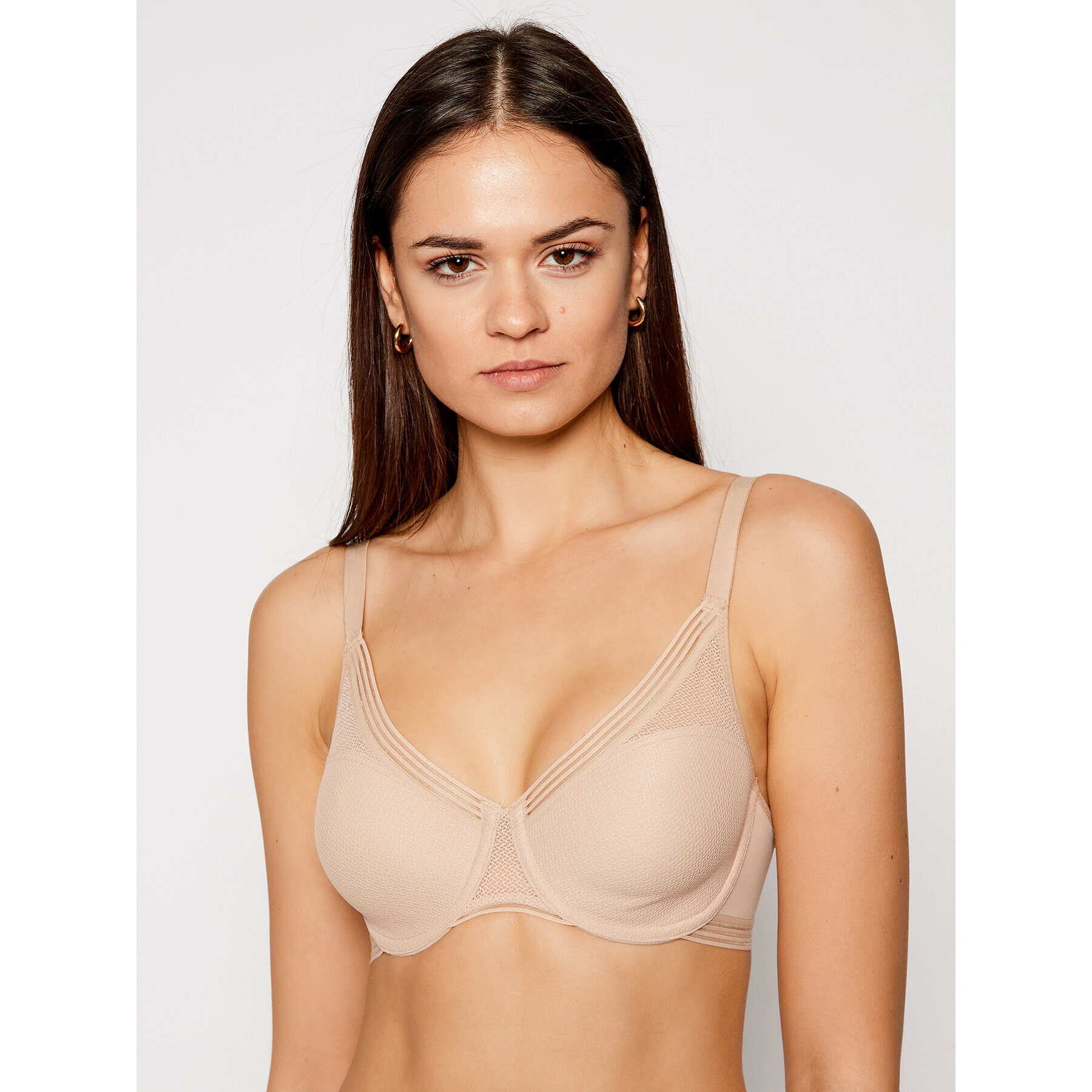 Triumph Сутиен с банели Infinite Sensation 10190474 Бежов - Pepit.bg