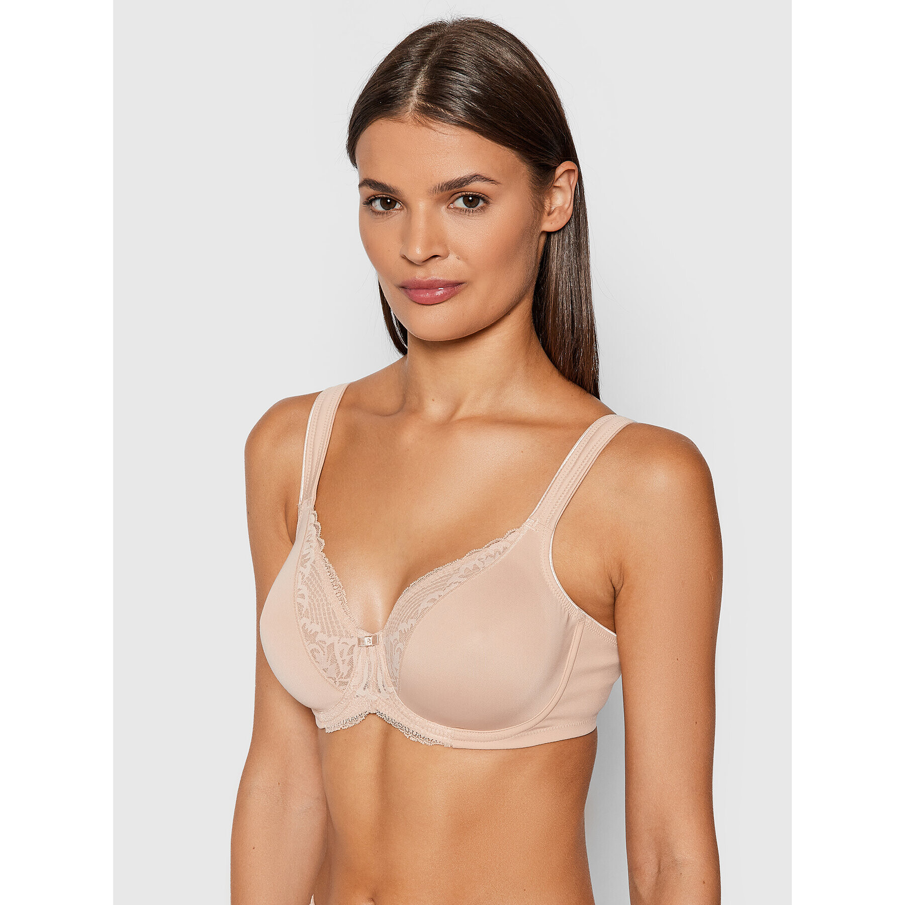 Triumph Сутиен с банели Modern Lace 10207538 Бежов - Pepit.bg