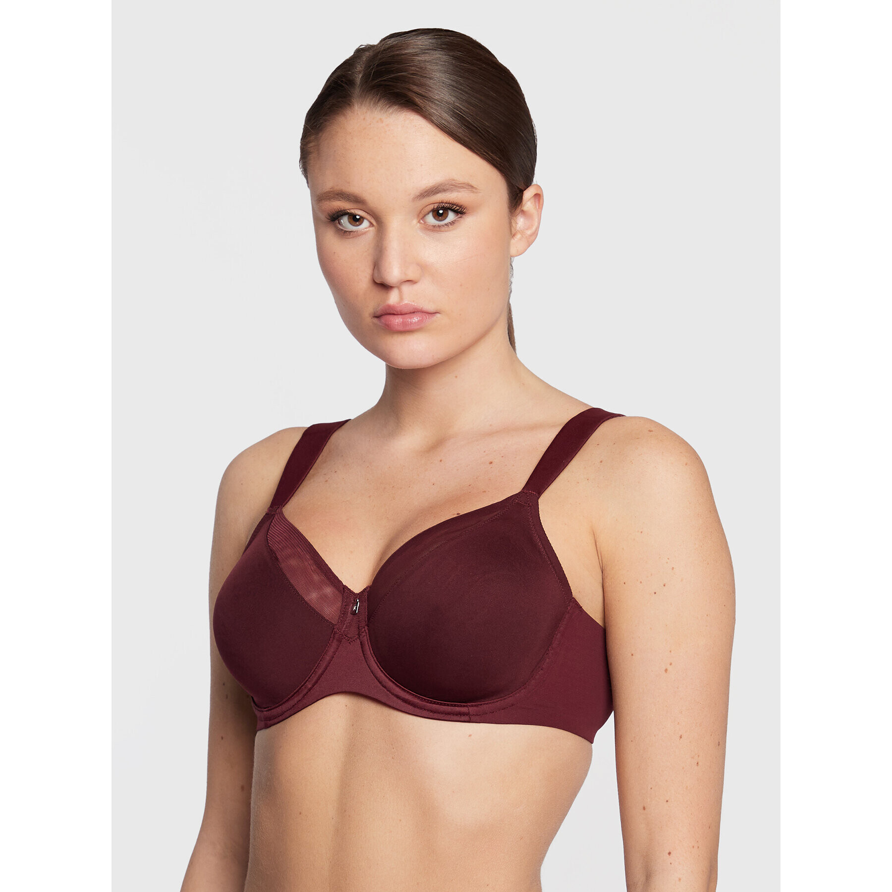 Triumph Сутиен с банели True Shape Sensation 10186010 Бордо - Pepit.bg