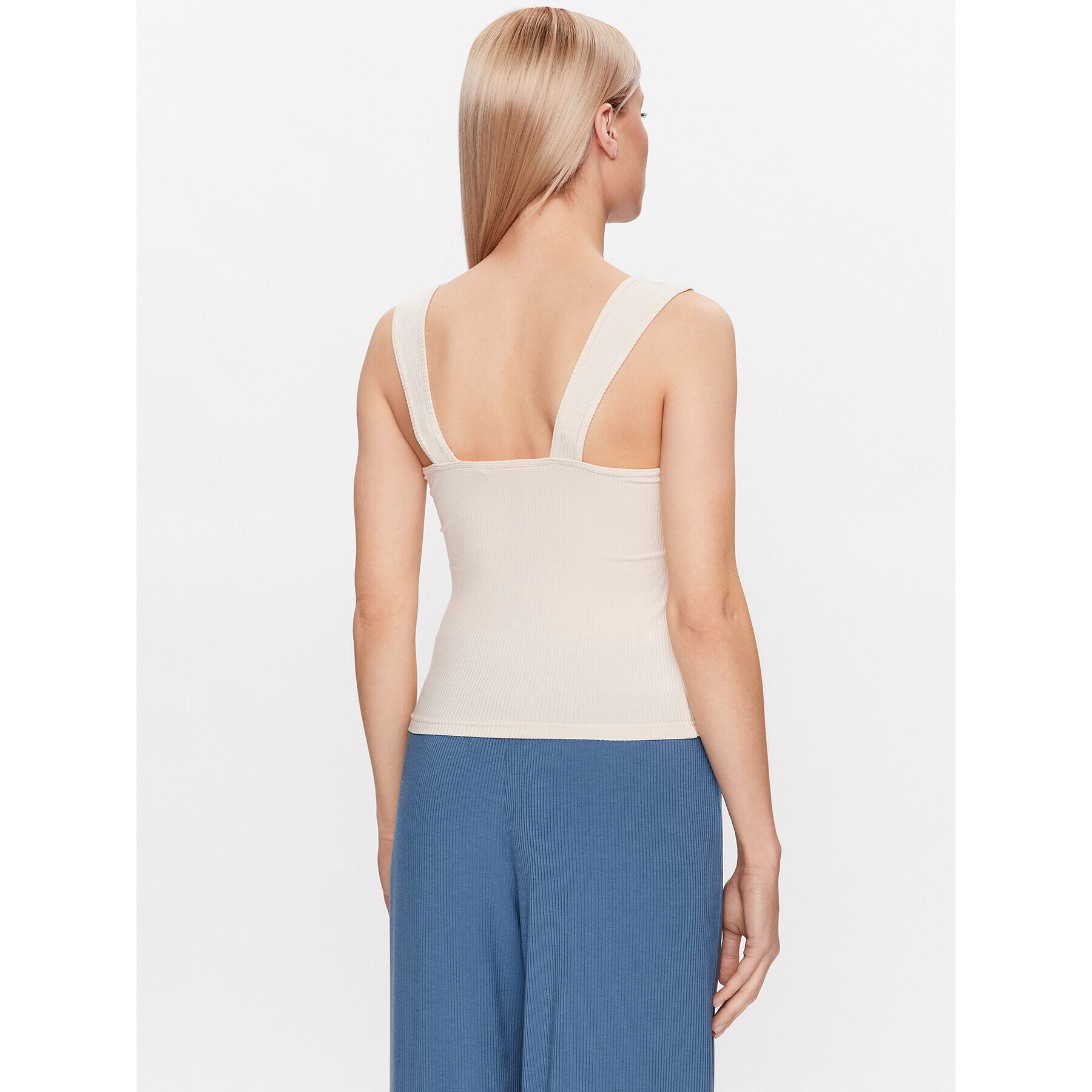 Triumph Тениска на пижама Natural Spotlight Camisole 10214842 Екрю Regular Fit - Pepit.bg