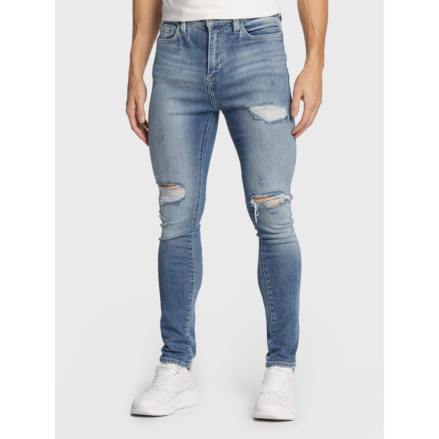 True Religion Дънки Jack 106214 Син Skinny Fit - Pepit.bg