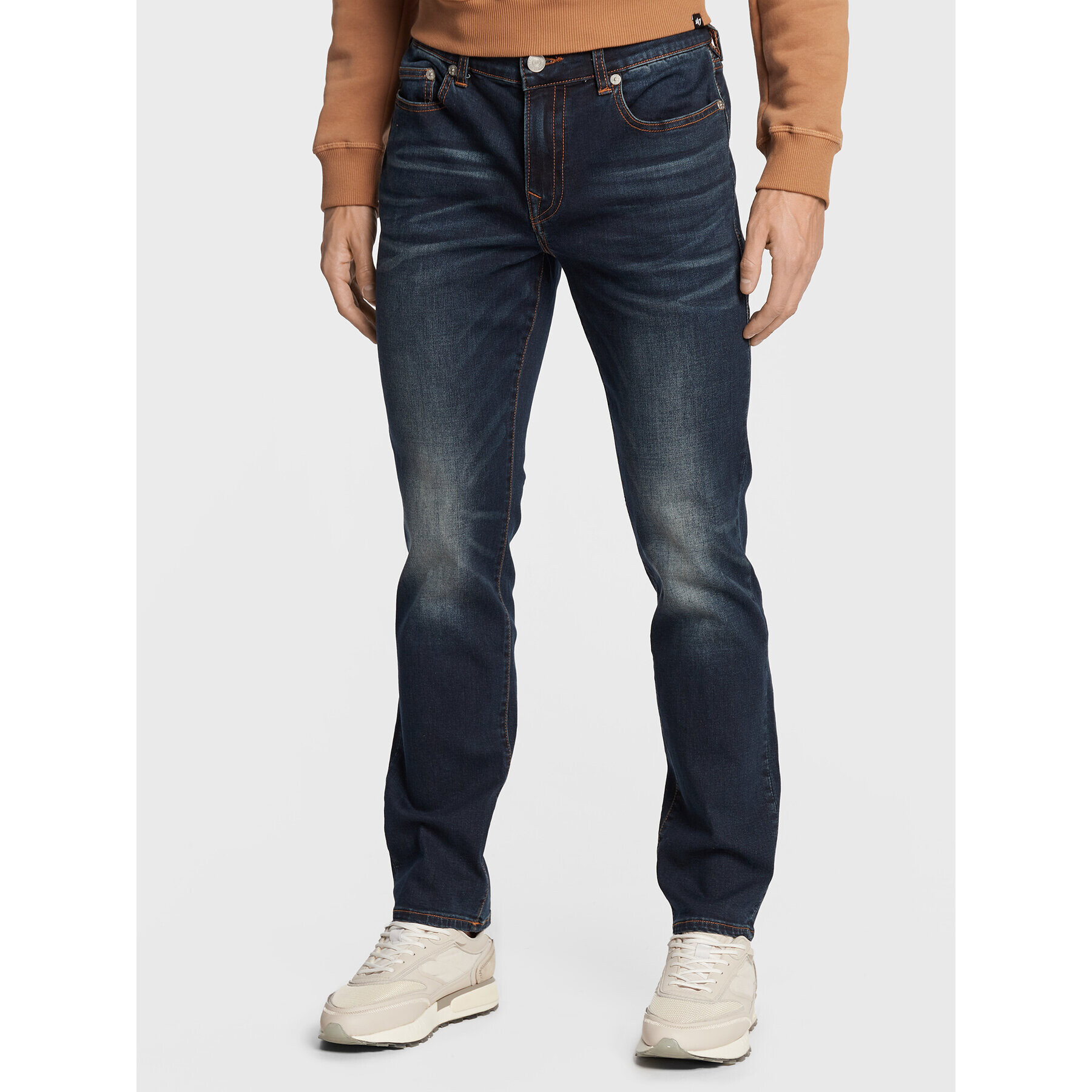 True Religion Дънки Rocco 105090 Тъмносин Regular Fit - Pepit.bg