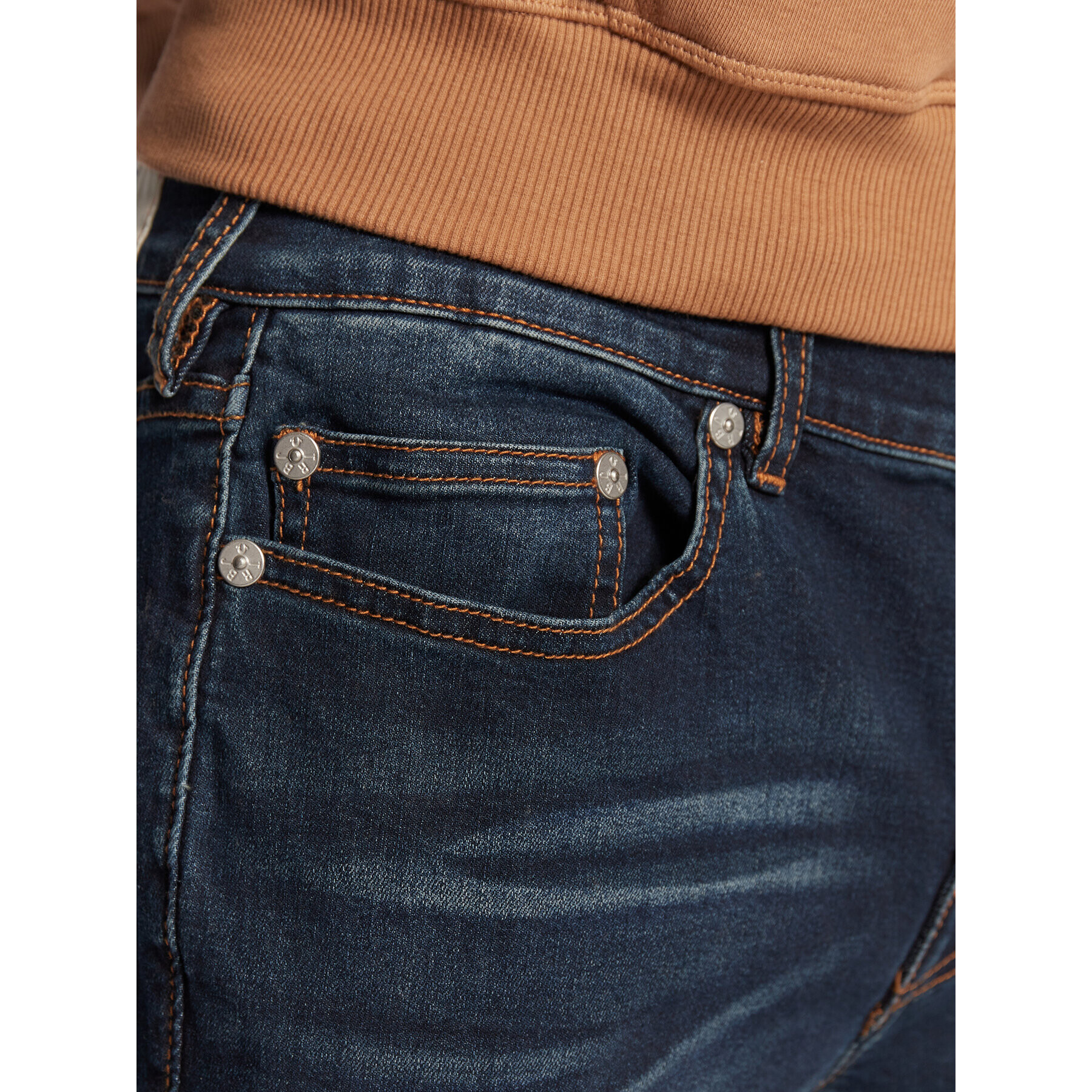 True Religion Дънки Rocco 105090 Тъмносин Regular Fit - Pepit.bg