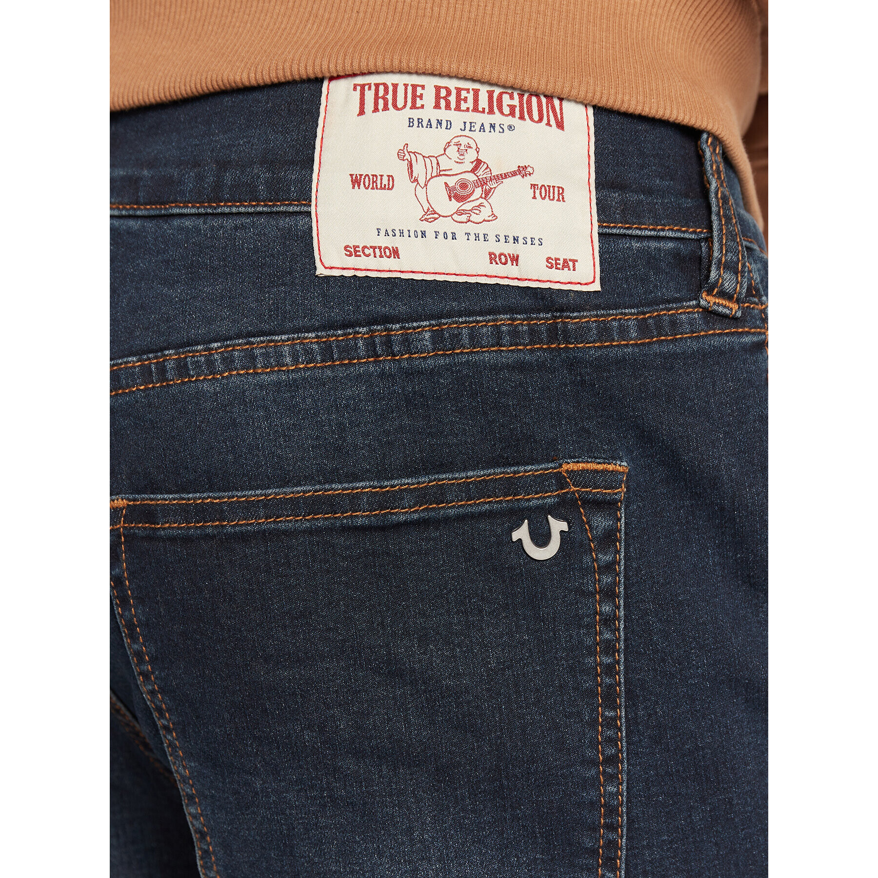 True Religion Дънки Rocco 105090 Тъмносин Regular Fit - Pepit.bg