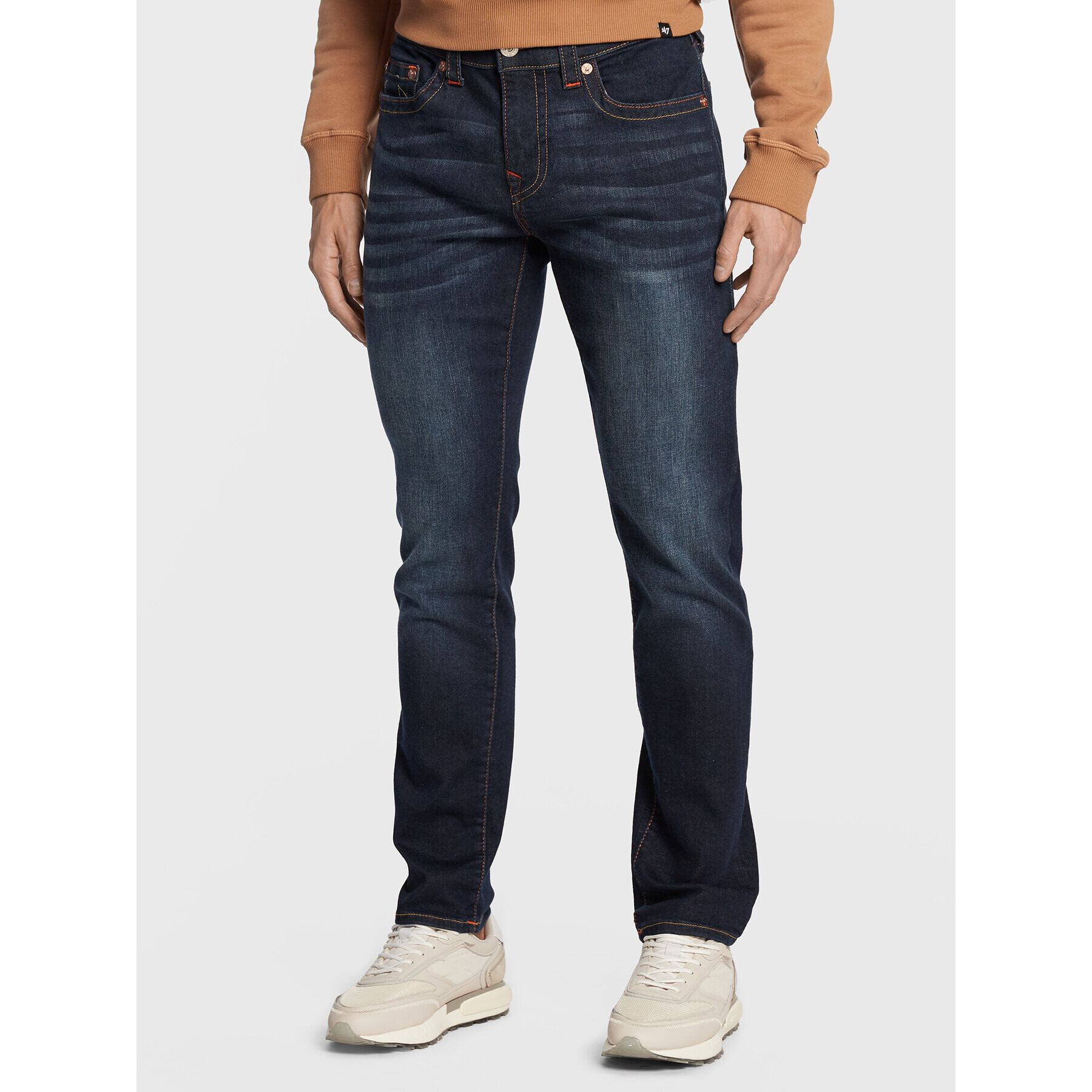 True Religion Дънки Rocco 105457 Тъмносин Skinny Fit - Pepit.bg