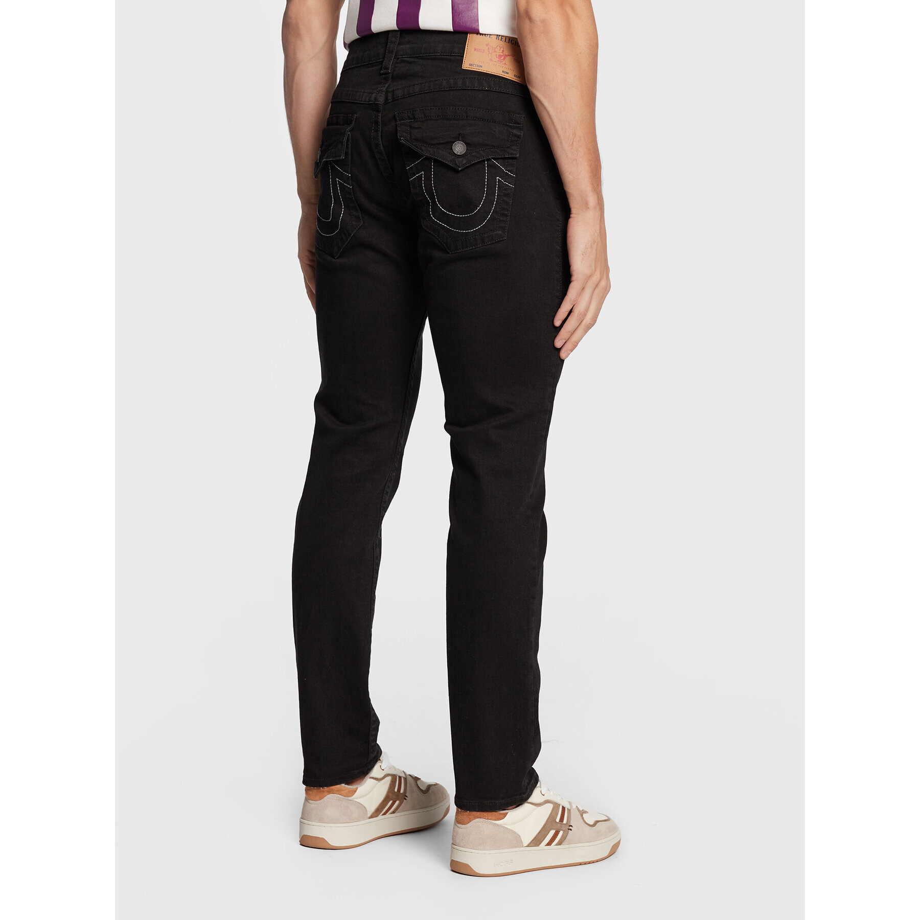 True Religion Дънки Rocco 105707 Черен Skinny Fit - Pepit.bg