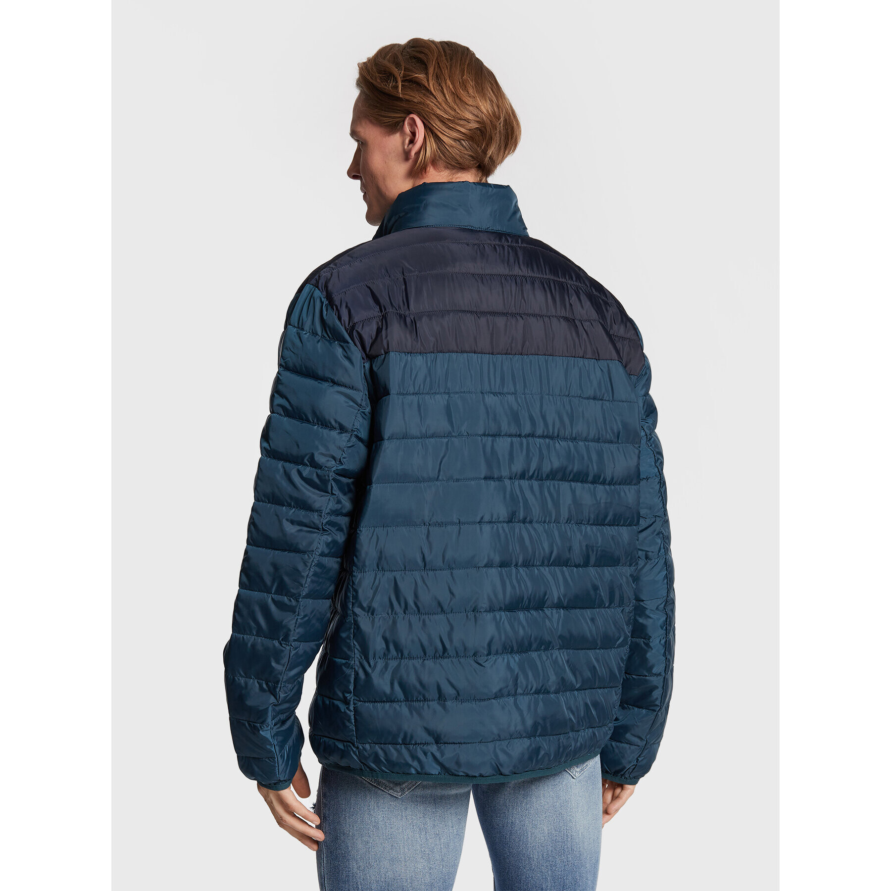 True Religion Пухено яке Light Puffer 106325 Тъмносин Regular Fit - Pepit.bg