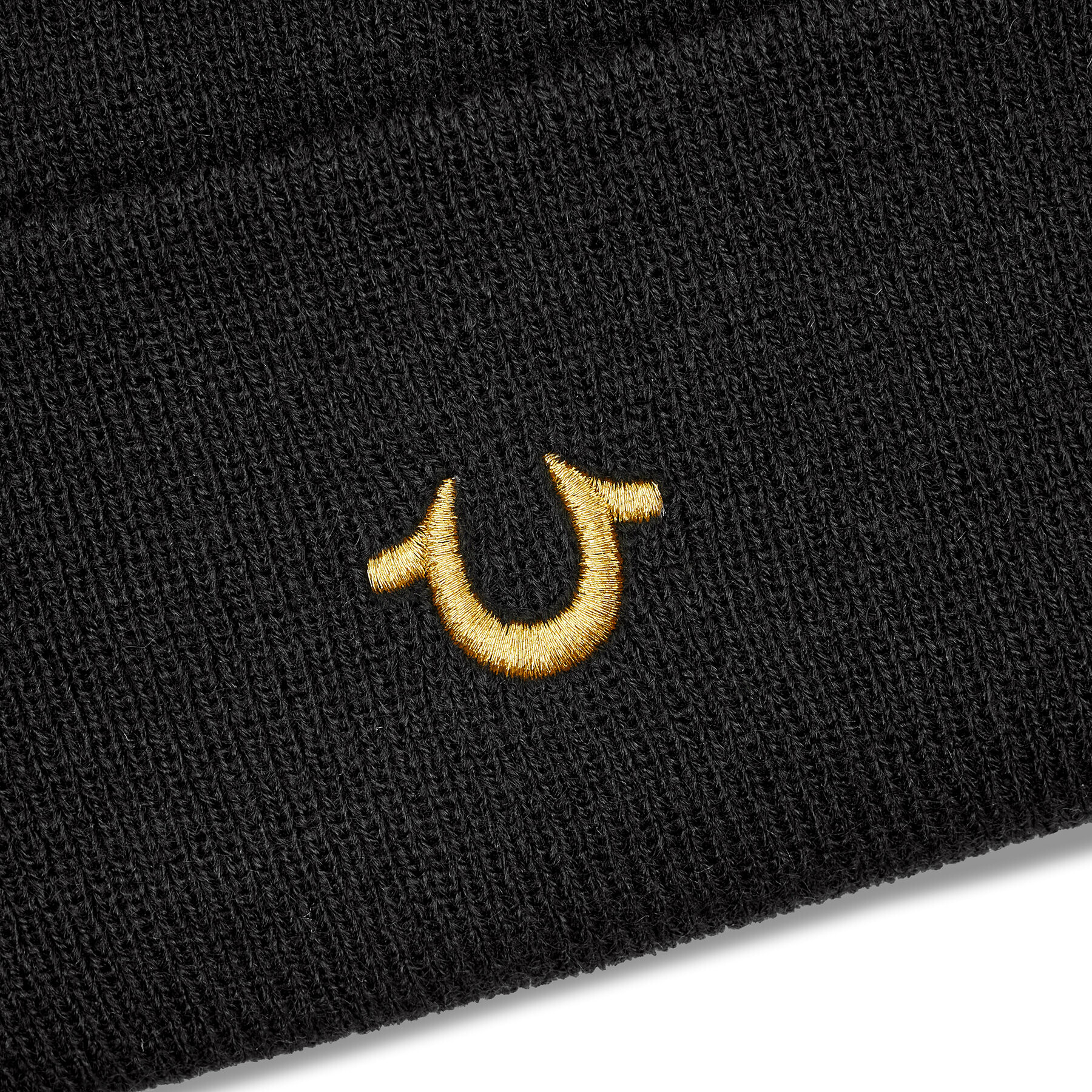 True Religion Шапка Core TRBEANIE03 Черен - Pepit.bg