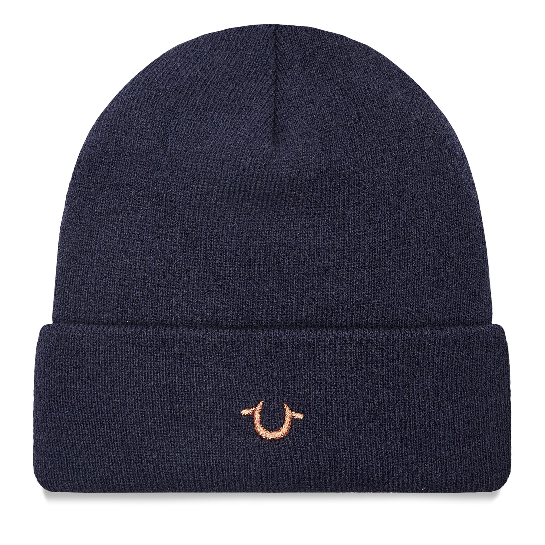 True Religion Шапка Core TRBEANIE03 Тъмносин - Pepit.bg