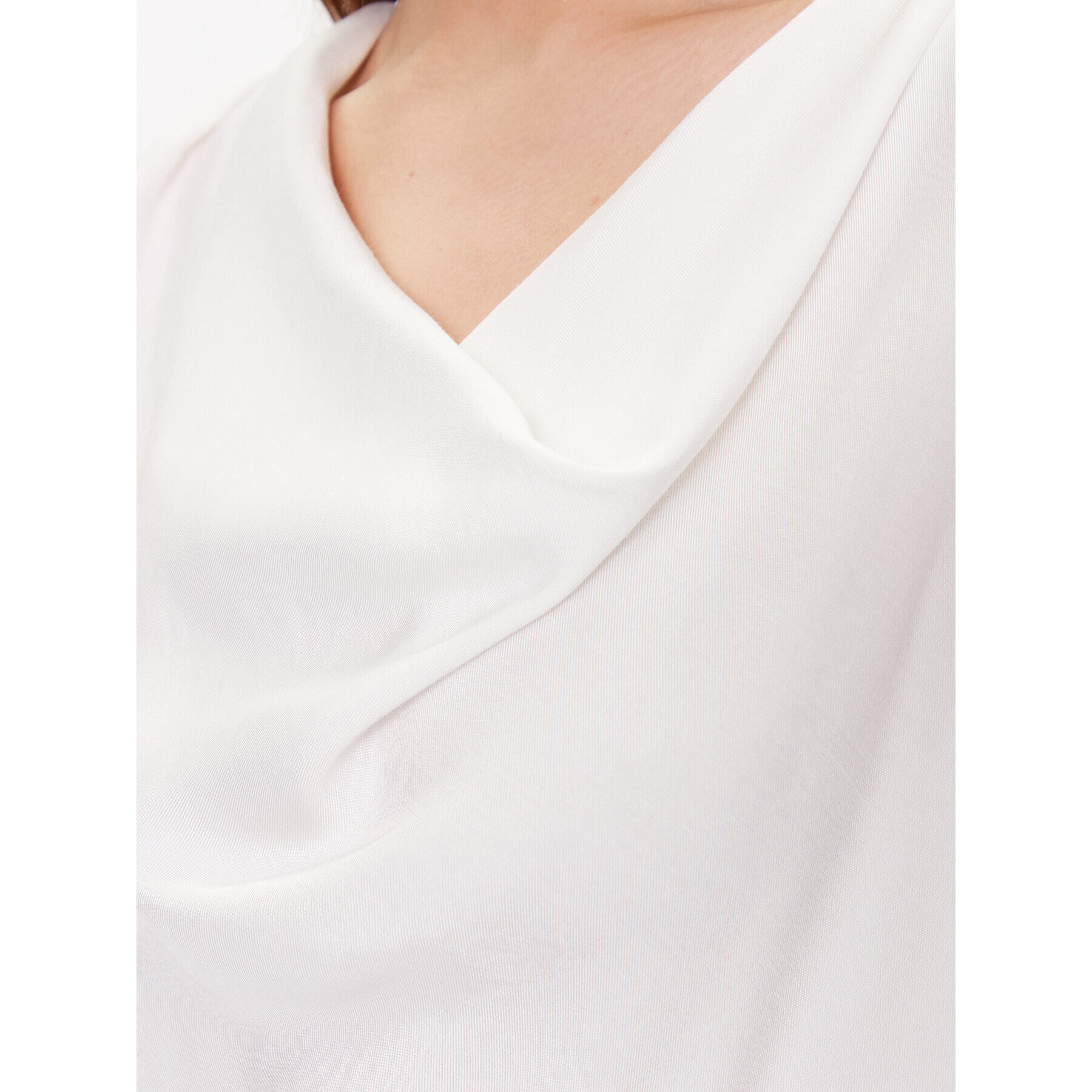Trussardi Блуза 56C00627 Бял Loose Fit - Pepit.bg